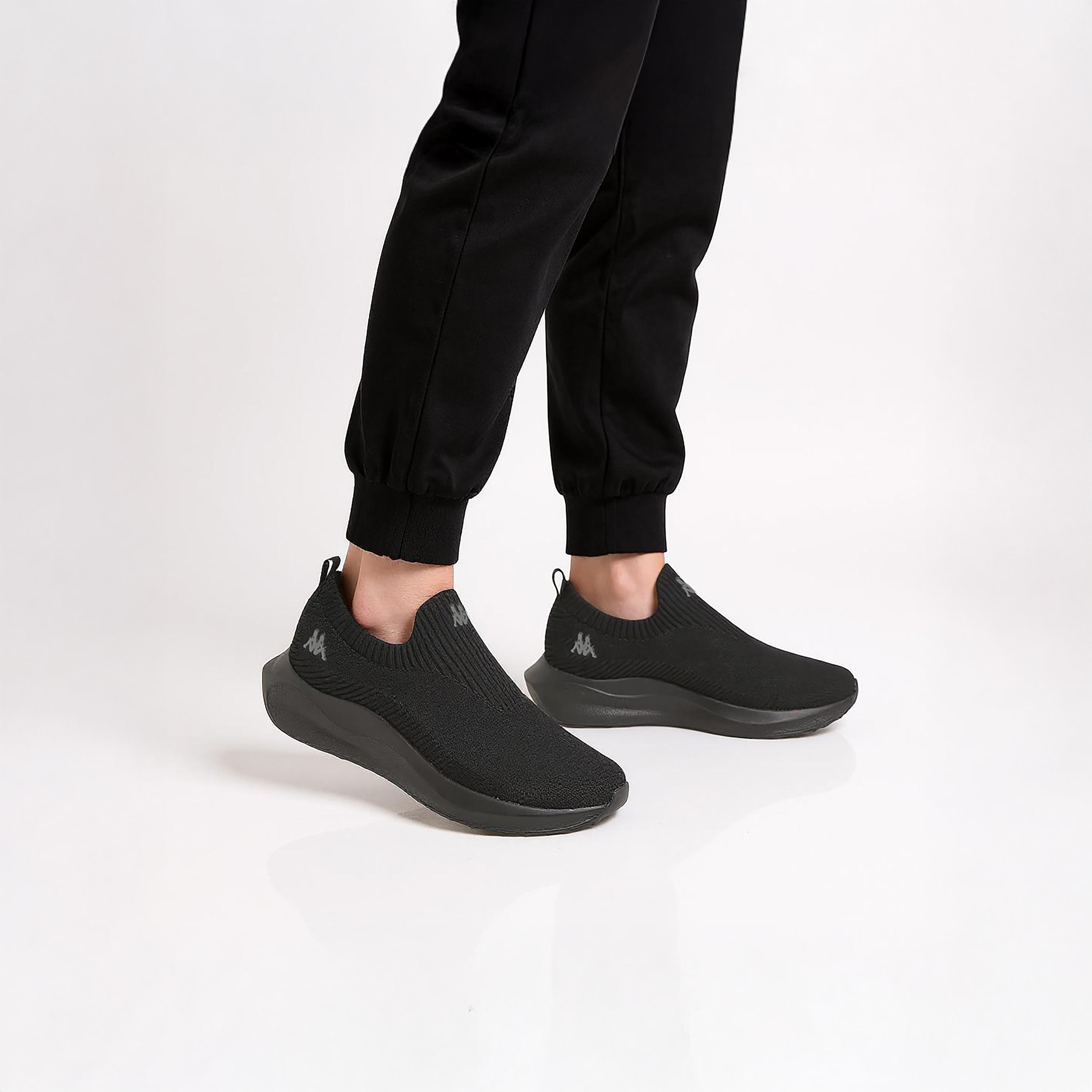 Kappa Men's Logo Print Slip-On Sports Shoes with Pull Tab-men-shoes-sneakers-image-3