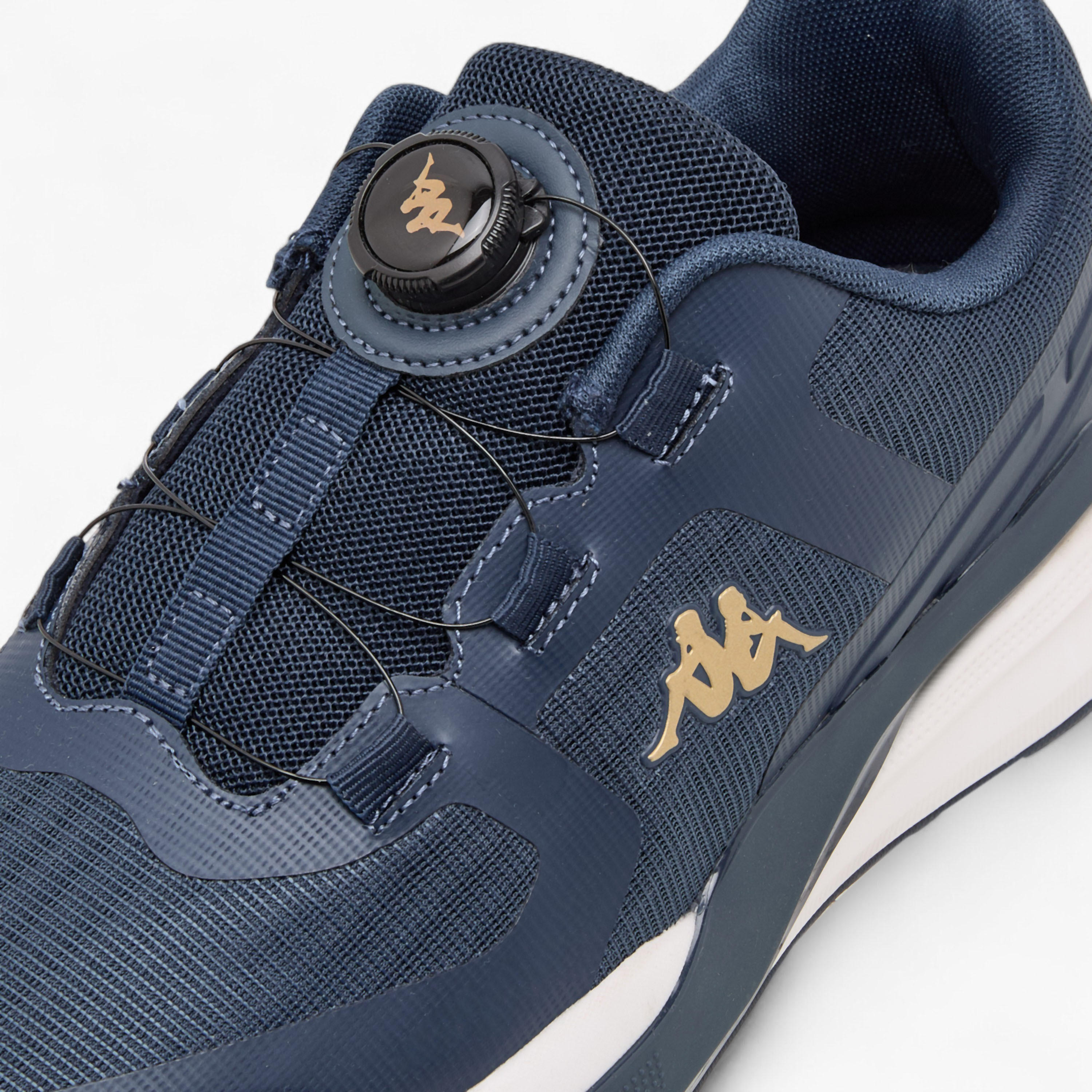 Kappa Men's Logo Detail Padel Sports Shoes with Rotating Buckle Closure-men-shoes-sports-image-5