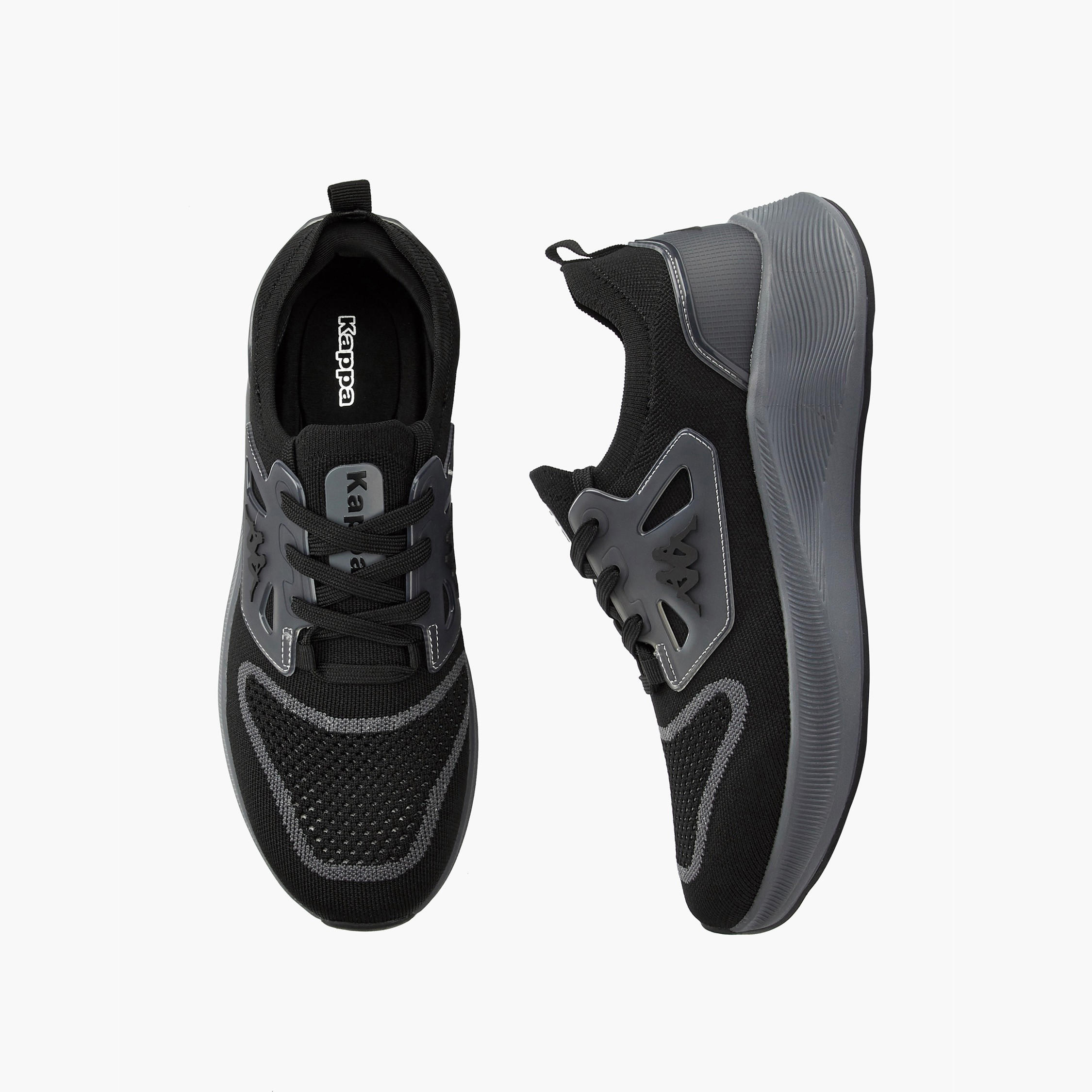 Kappa Men's Panelled Lace-Up Sports Shoes-sports-men-shoes-image-1