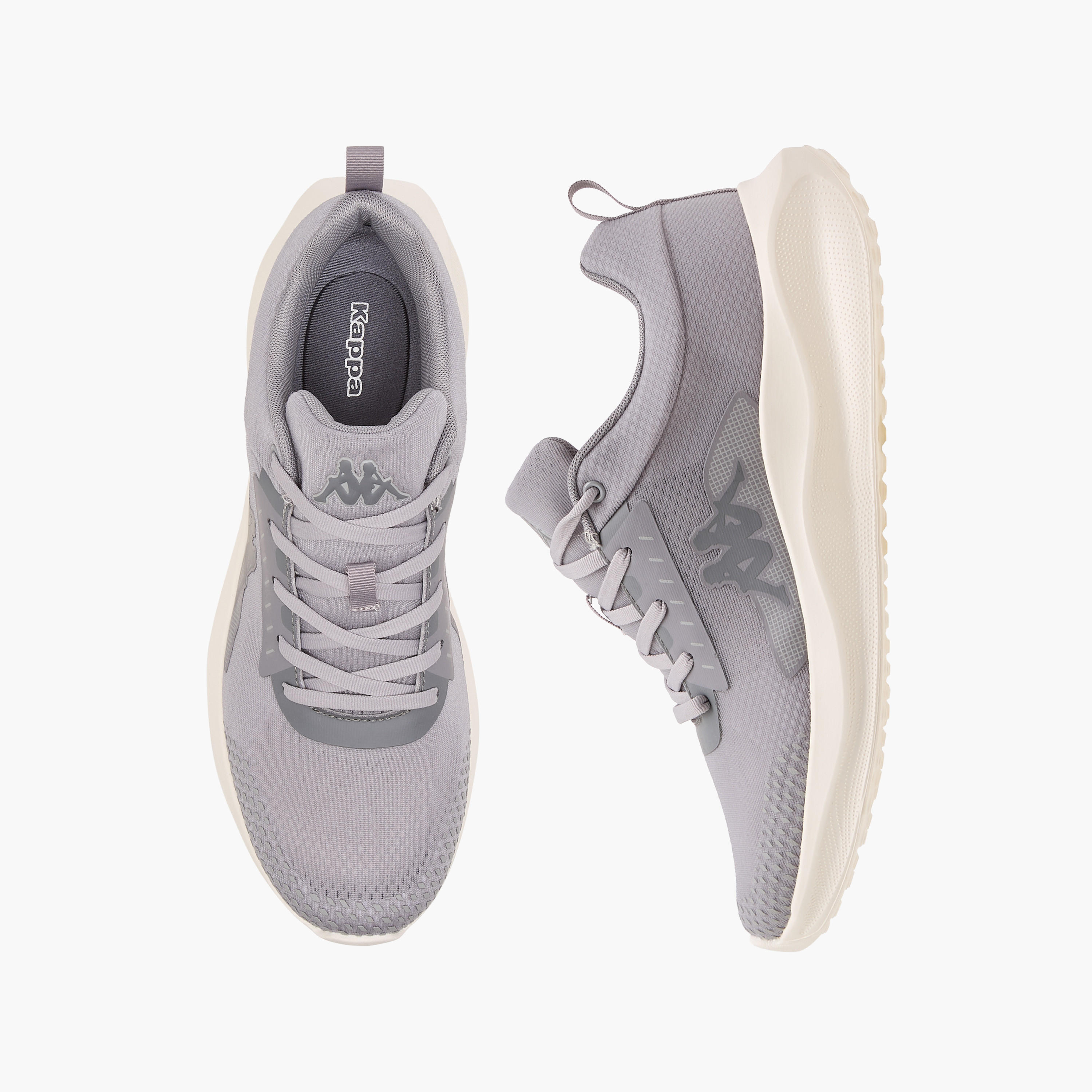 Kappa Men's Logo Detail Sports Shoes with Lace-Up Closure-sports-men-shoes-image-1