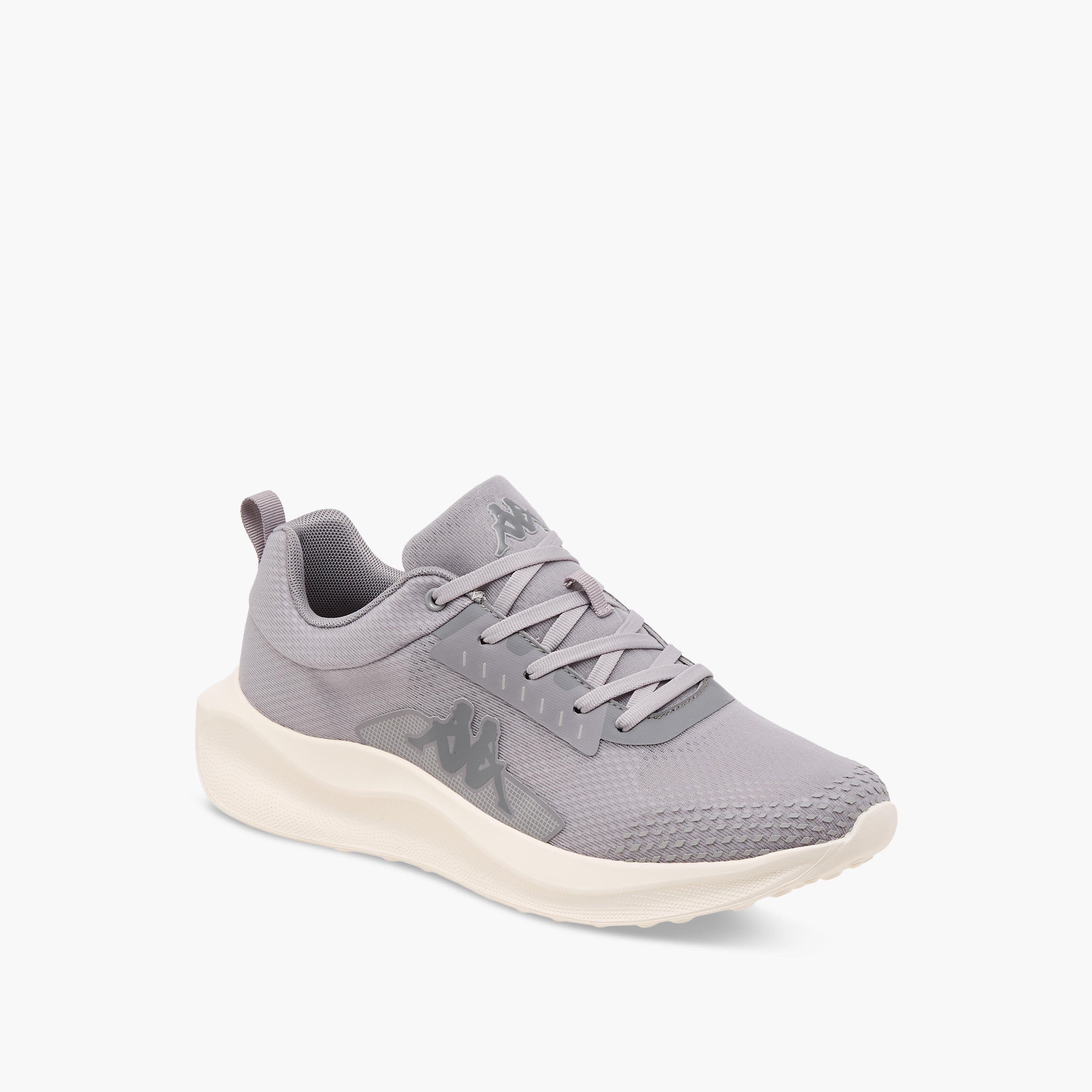 Kappa Men's Logo Detail Sports Shoes with Lace-Up Closure-sports-men-shoes-image-2
