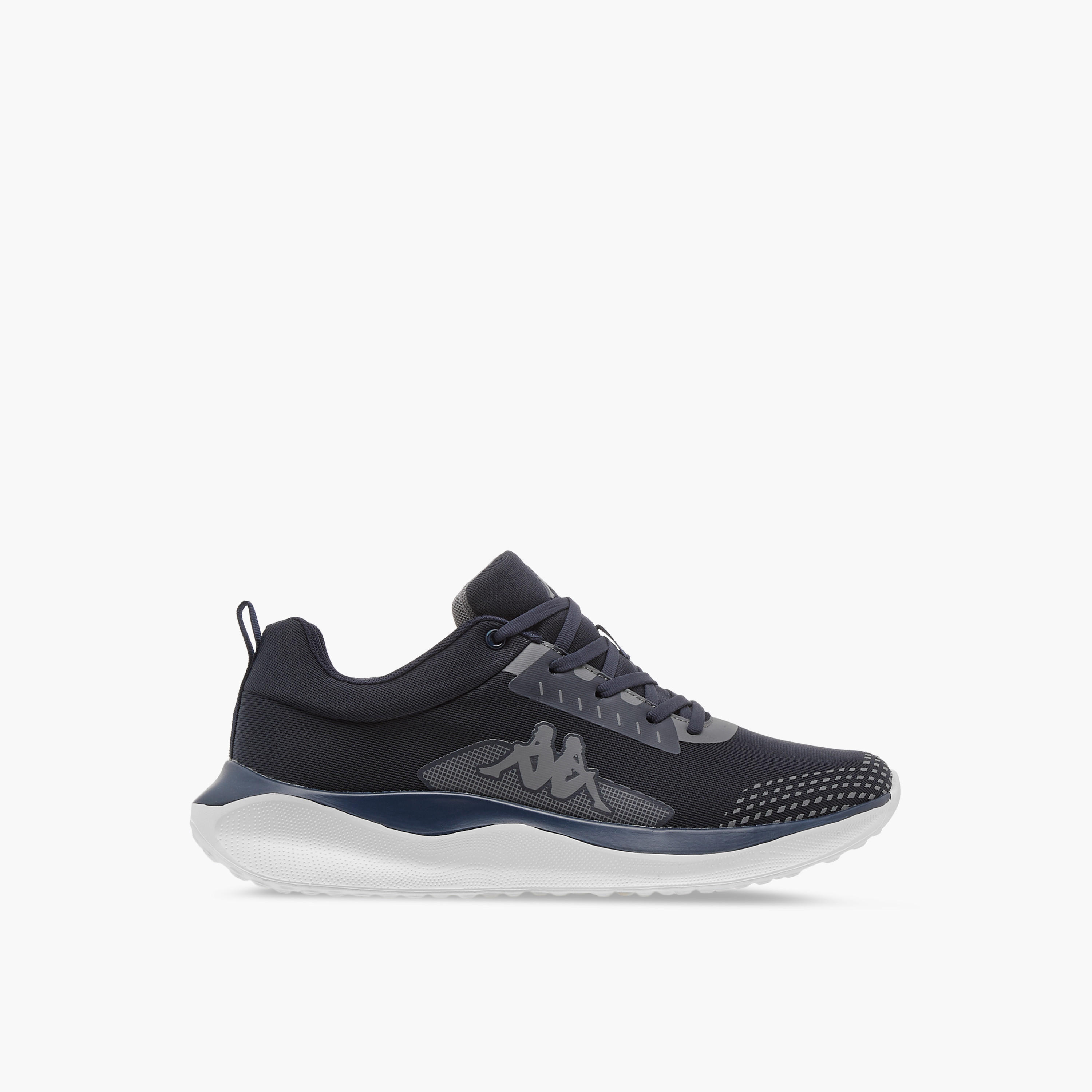 Kappa Men's Logo Detail Sports Shoes with Lace-Up Closure-sports-men-shoes-image-4