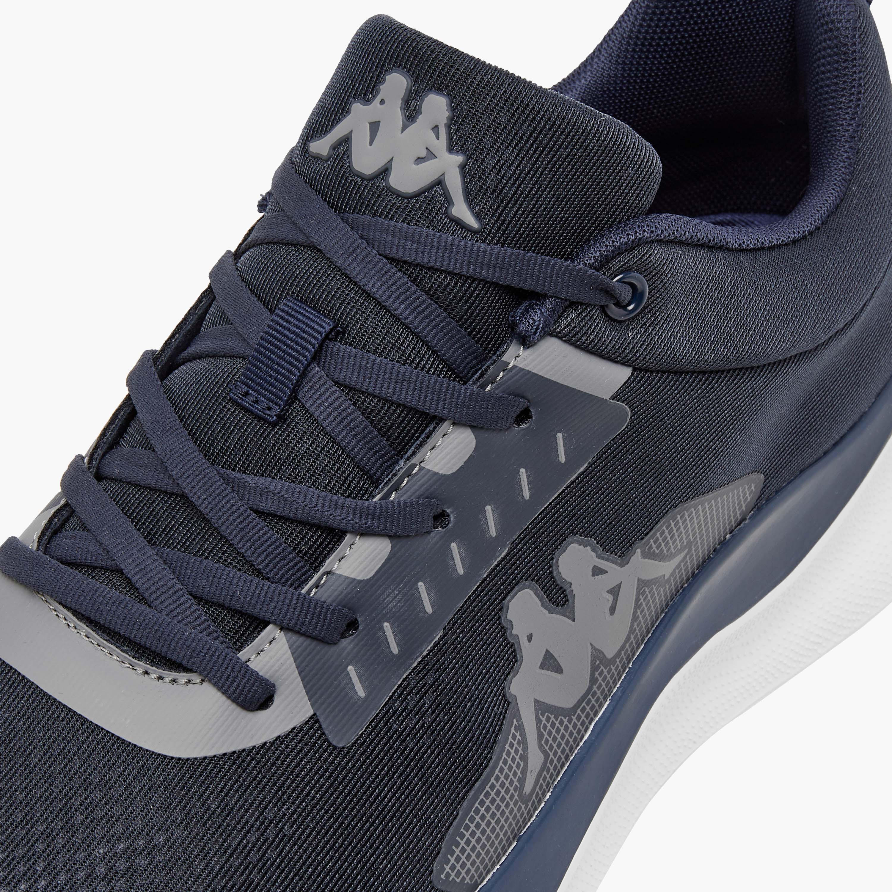 Kappa Men's Logo Detail Sports Shoes with Lace-Up Closure-sports-men-shoes-image-5
