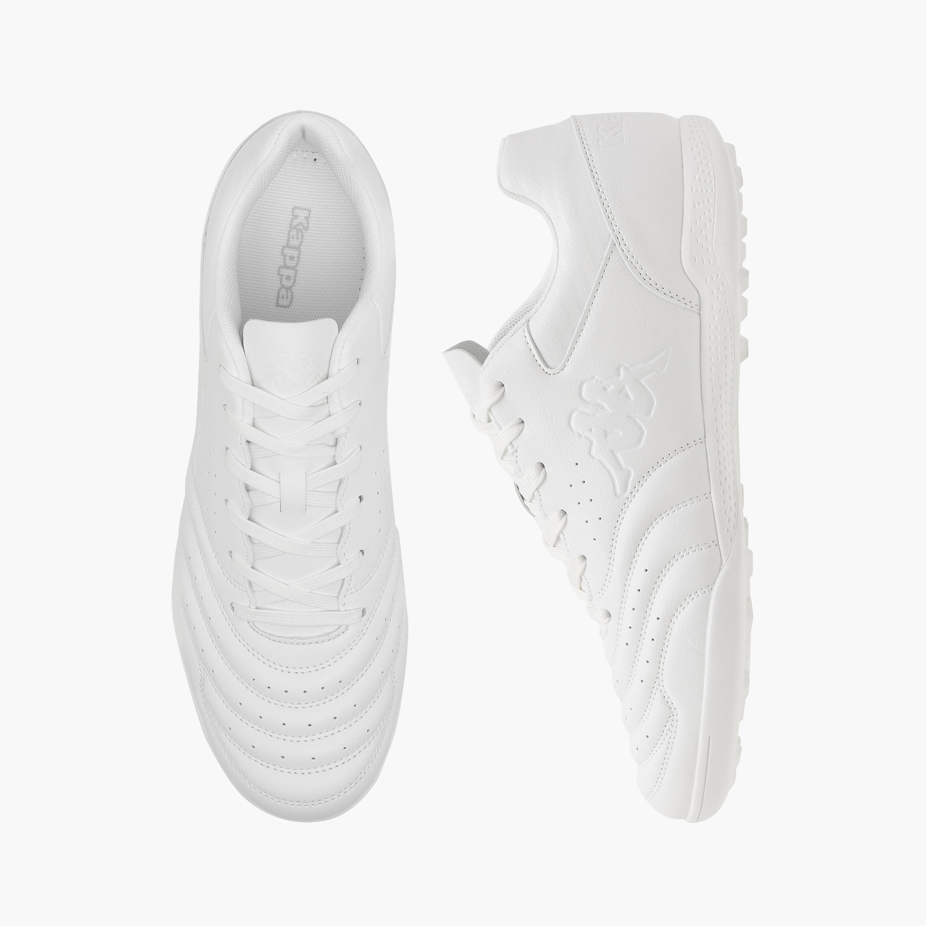 Kappa Men's Panelled Football Turf Shoes with Lace-Up Closure-sports-men-shoes-image-1