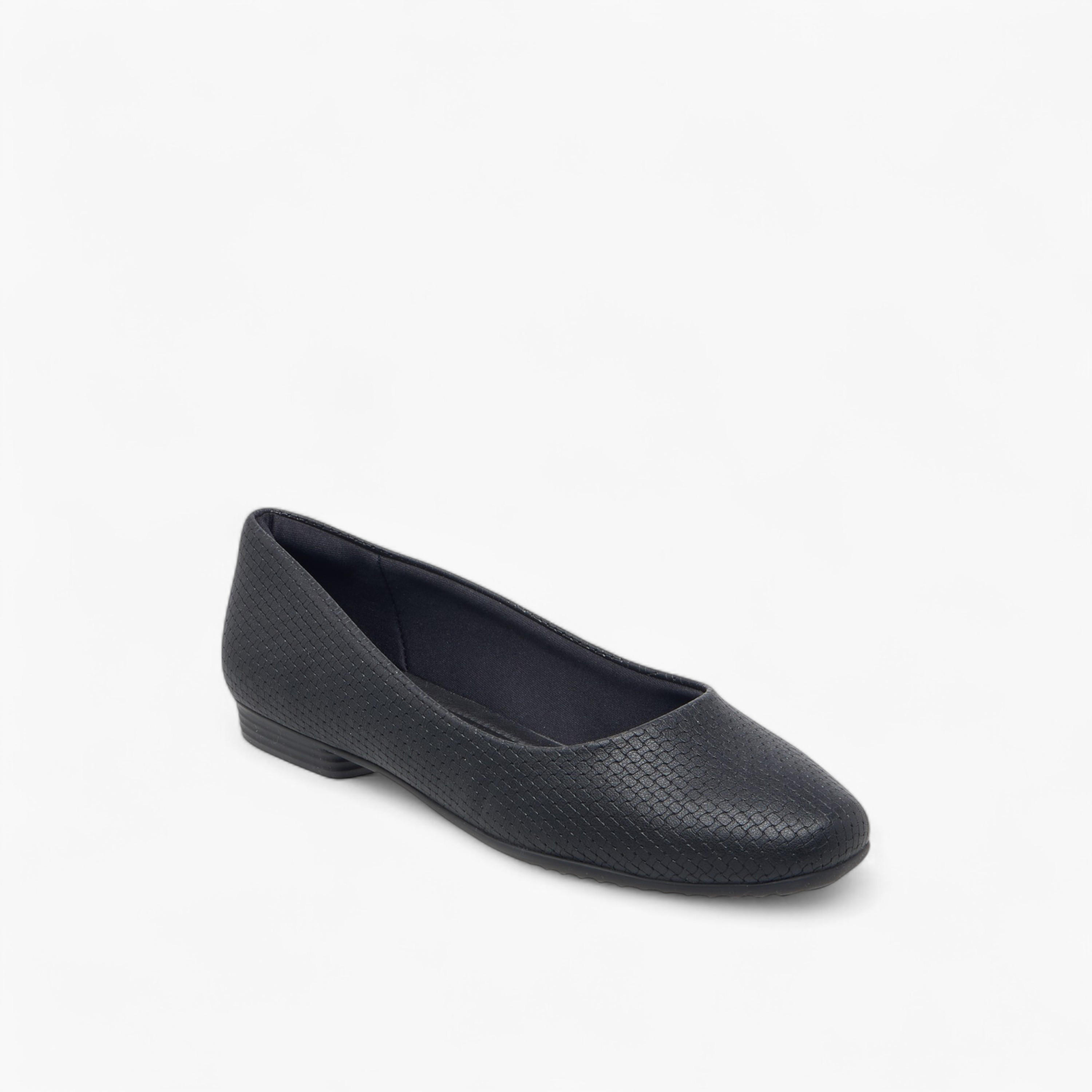 Piccadilly Textured Slip-On Ballerina Shoes-women-shoes-ballerinas-image-2