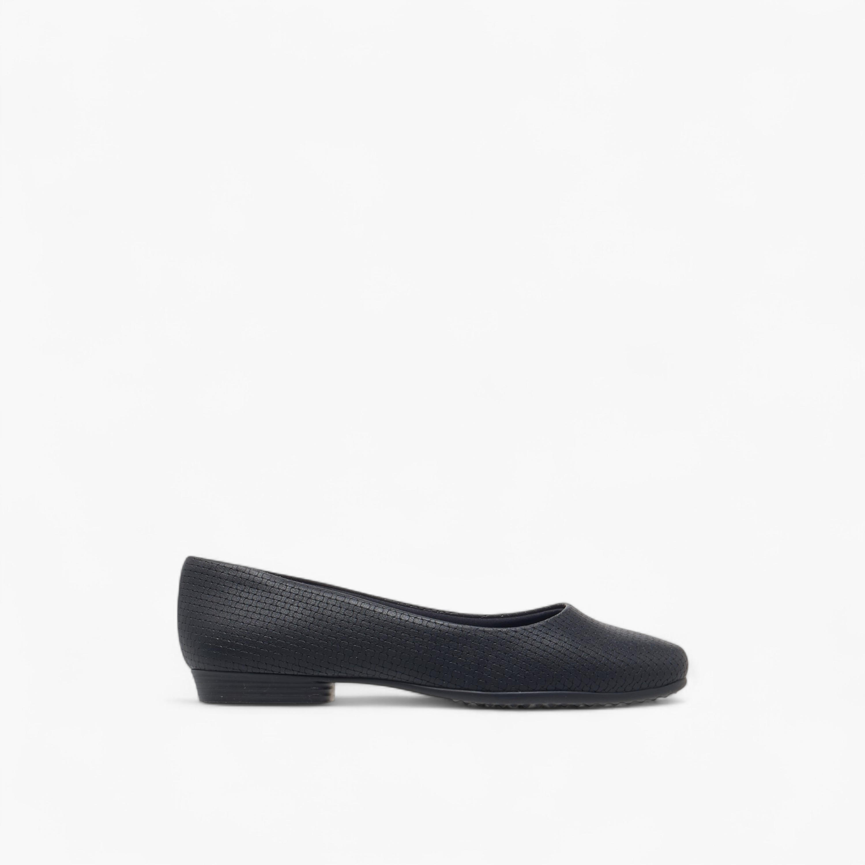 Piccadilly Textured Slip-On Ballerina Shoes-women-shoes-ballerinas-image-3
