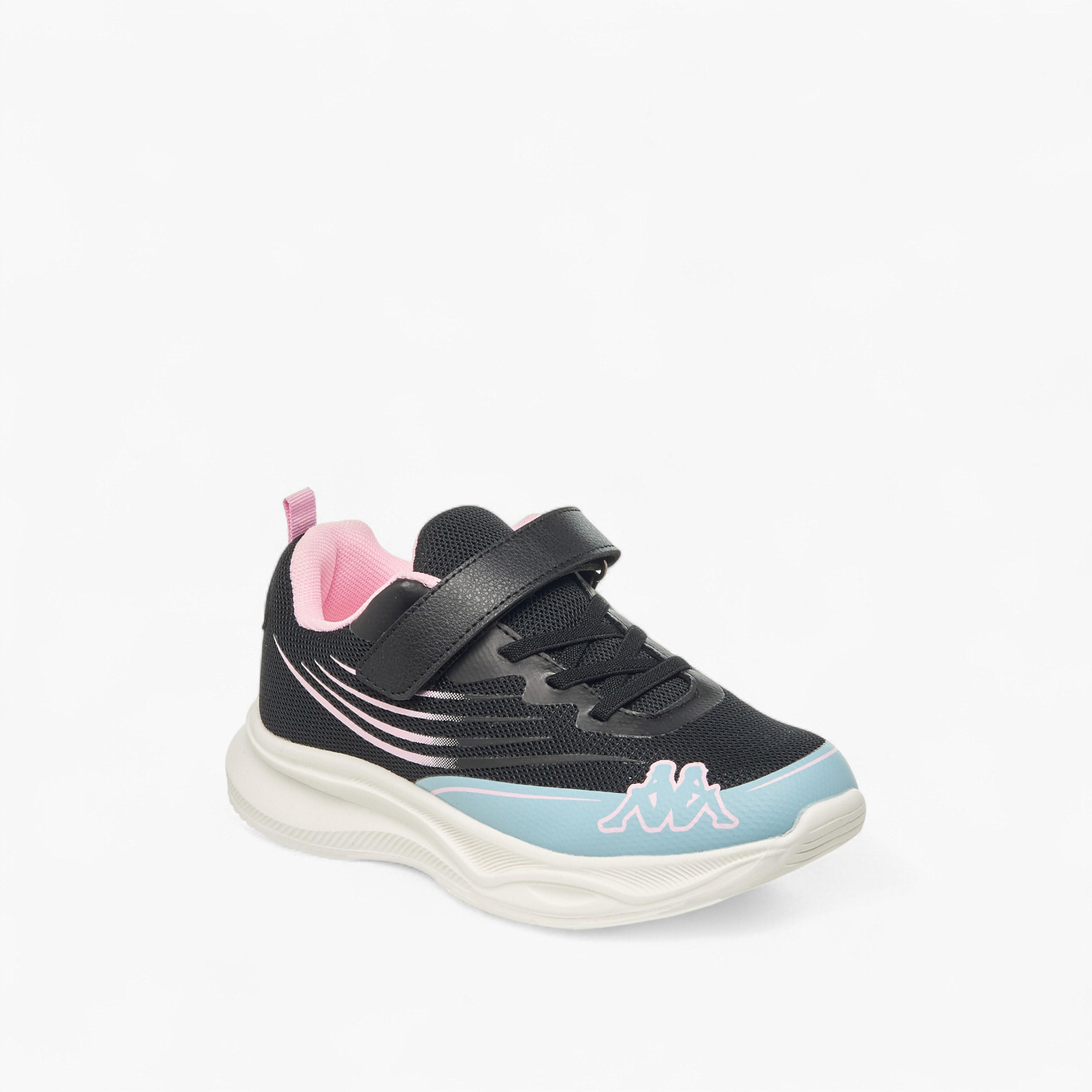 Kappa Girls Hook & Loop Sports Shoes-girls-shoes-sports-image-2