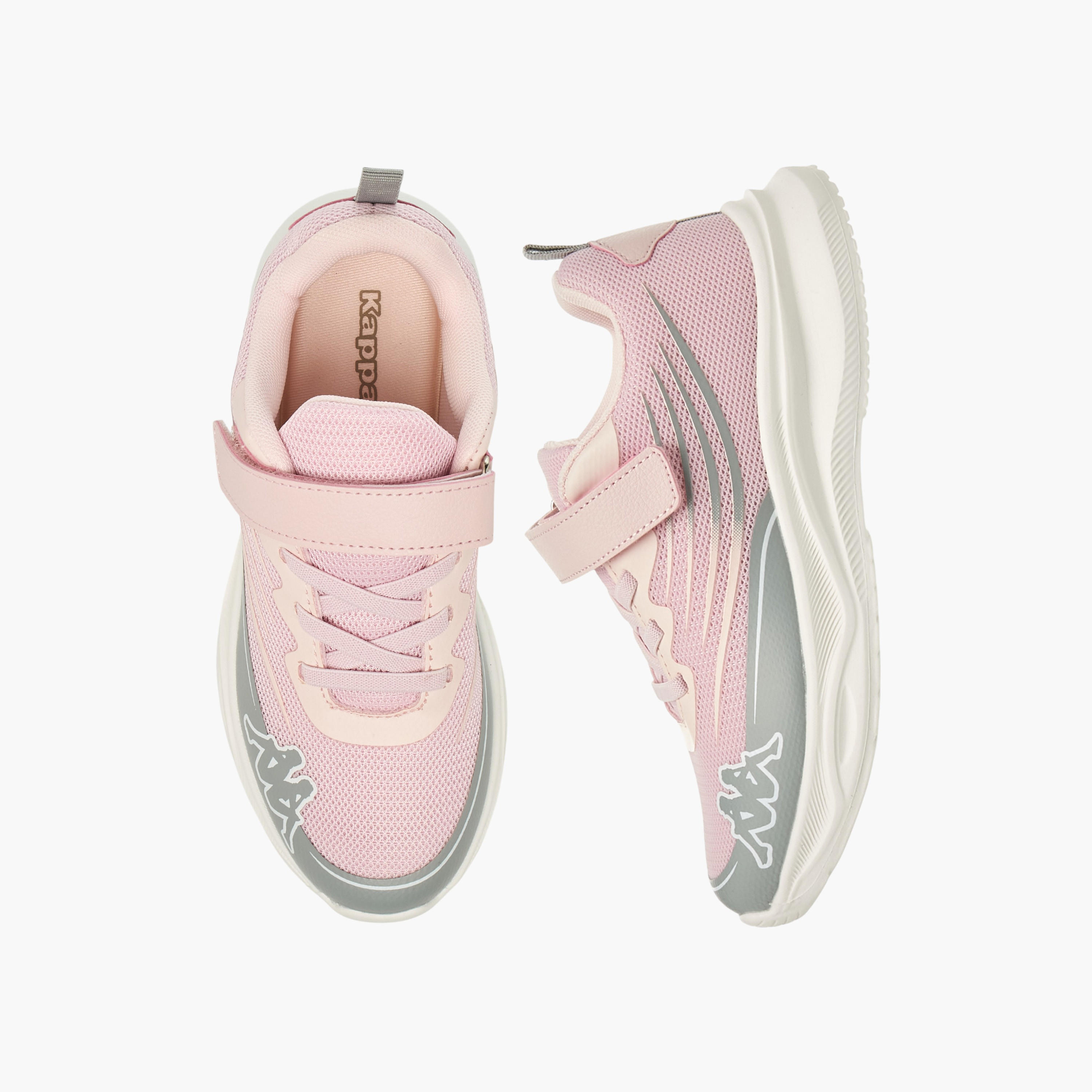 Kappa Girls Hook & Loop Sports Shoes-girls-shoes-sports-image-1