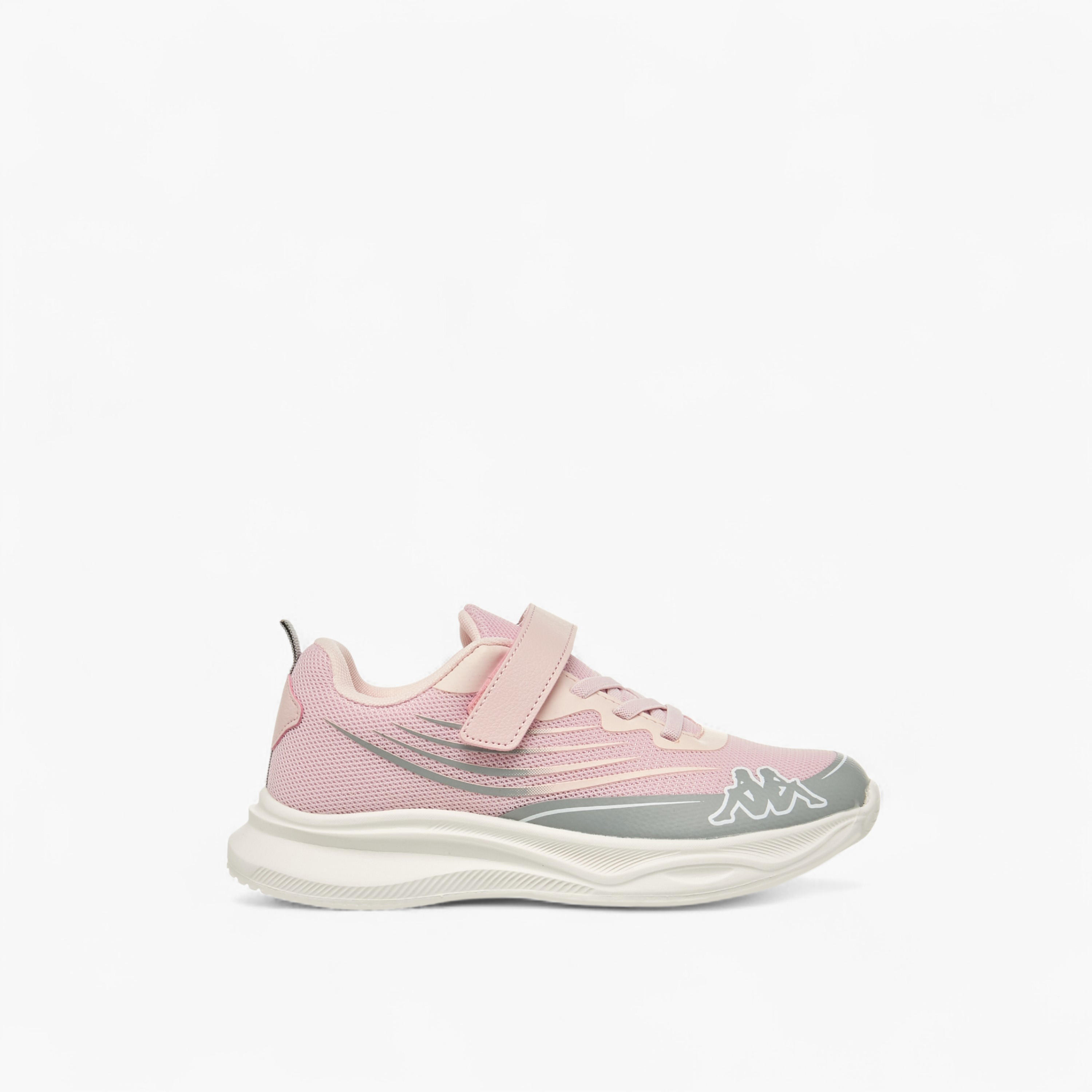 Kappa Girls Hook & Loop Sports Shoes-girls-shoes-sports-image-3