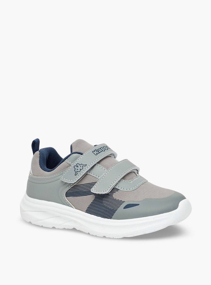 Kappa Boys Panelled Hook & Loop Sports Shoes-boys-shoes-sports-image-2