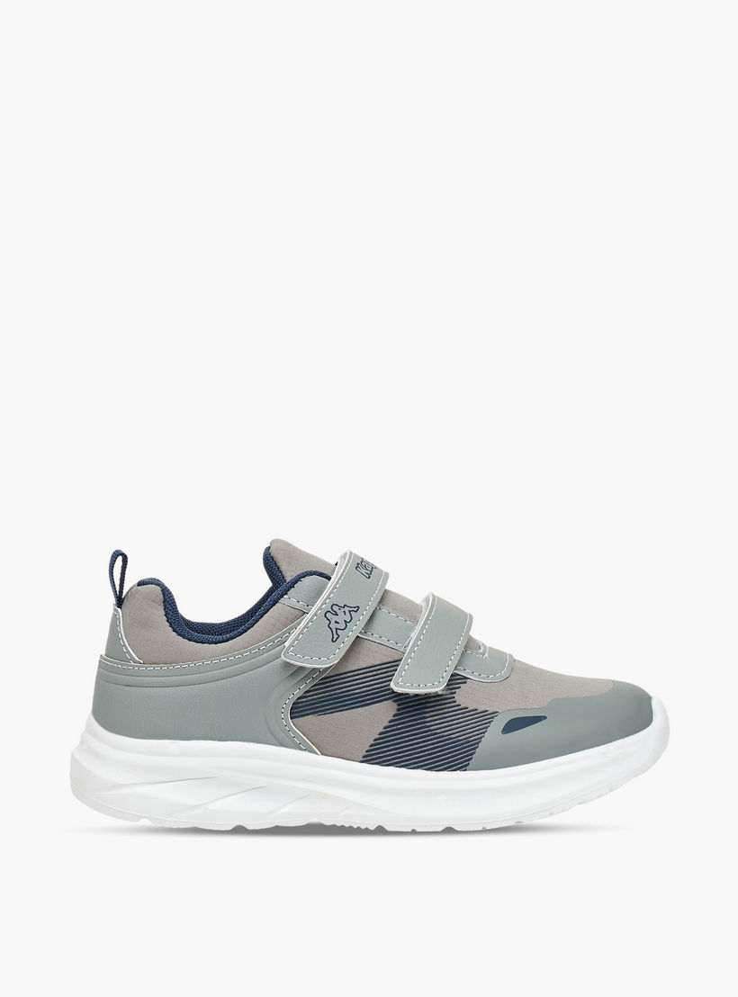 Kappa Boys Panelled Hook & Loop Sports Shoes-boys-shoes-sports-image-3