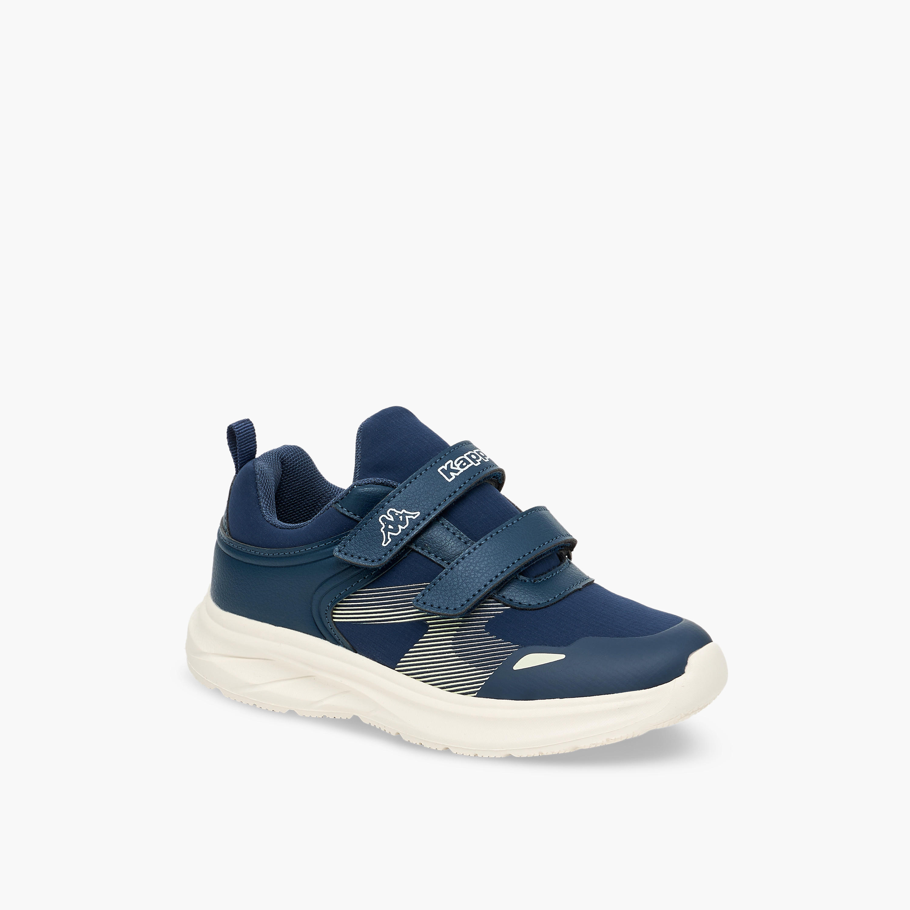 Kappa Boys Panelled Hook & Loop Sports Shoes-boys-shoes-sports-image-2