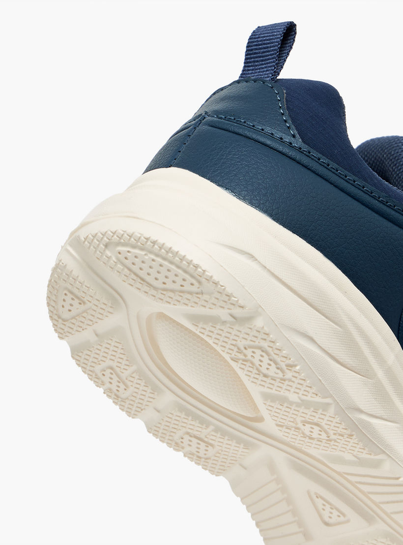Kappa Boys Panelled Hook & Loop Sports Shoes-boys-shoes-sports-image-4