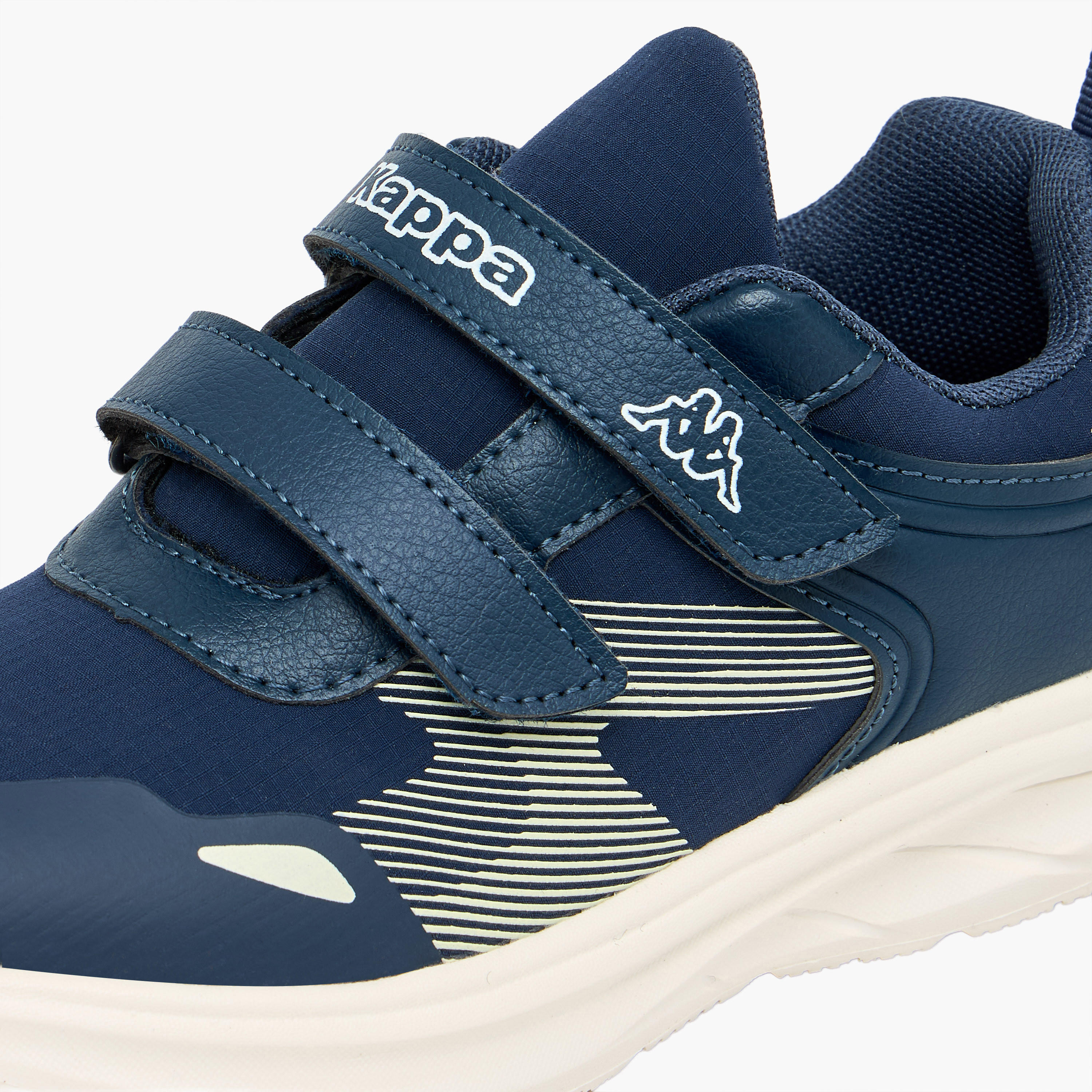 Kappa Boys Panelled Hook & Loop Sports Shoes-boys-shoes-sports-image-5
