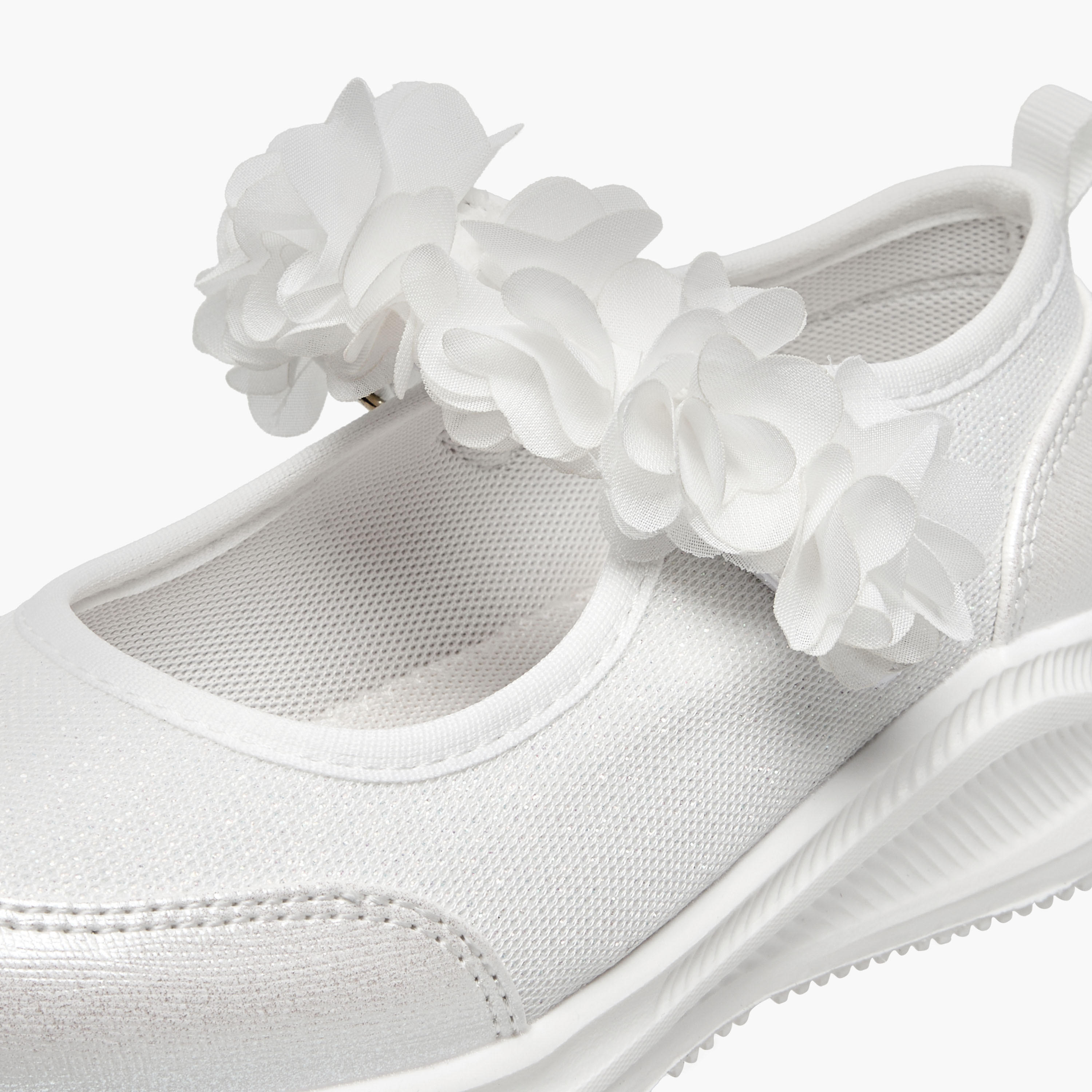Flora Bella Girls Floral Accent Hook & Loop Sneakers-girls-shoes-sneakers-image-4