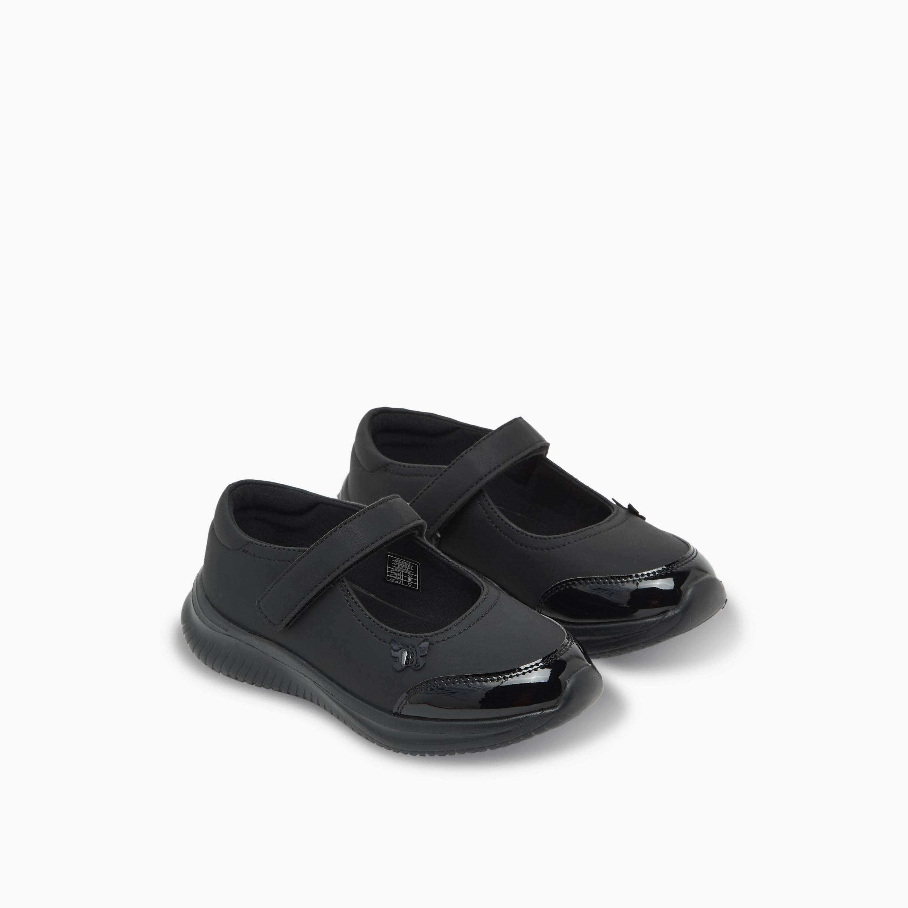 Dash Girls Hook & Loop School Shoes-girls-shoes-maryjanes-image-1