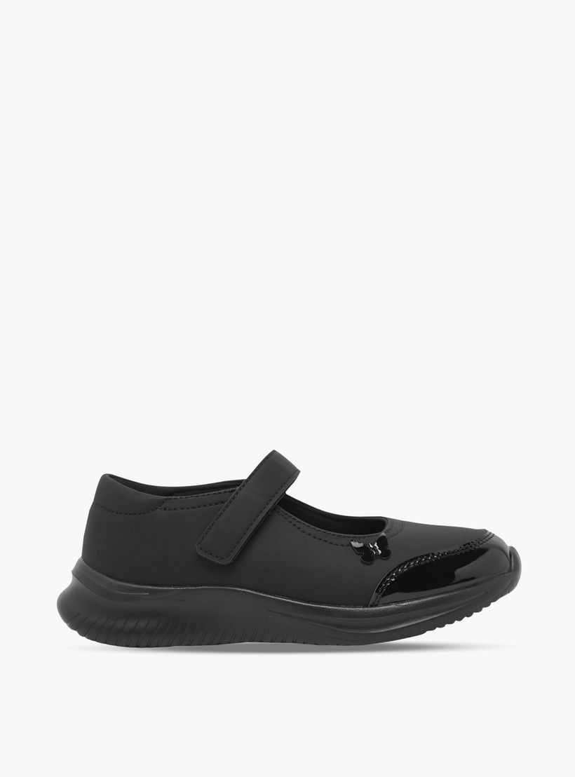 Dash Girls Hook & Loop Mary Jane School Shoes-girls-shoes-maryjanes-image-3