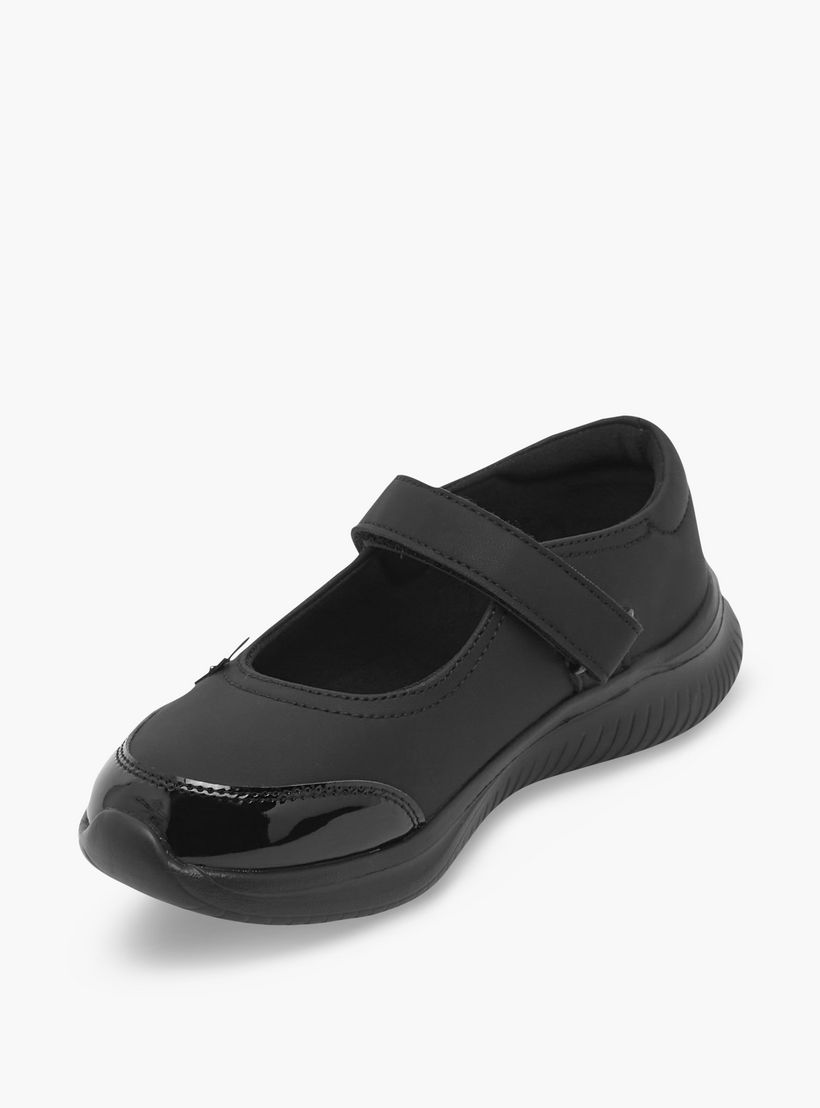 Dash Girls Hook & Loop Mary Jane School Shoes-girls-shoes-maryjanes-image-4