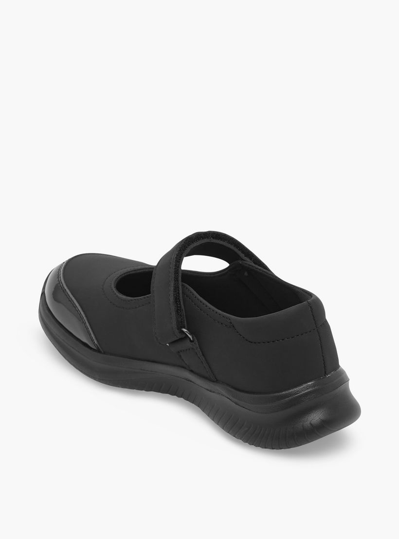 Dash Girls Hook & Loop Mary Jane School Shoes-girls-shoes-maryjanes-image-5