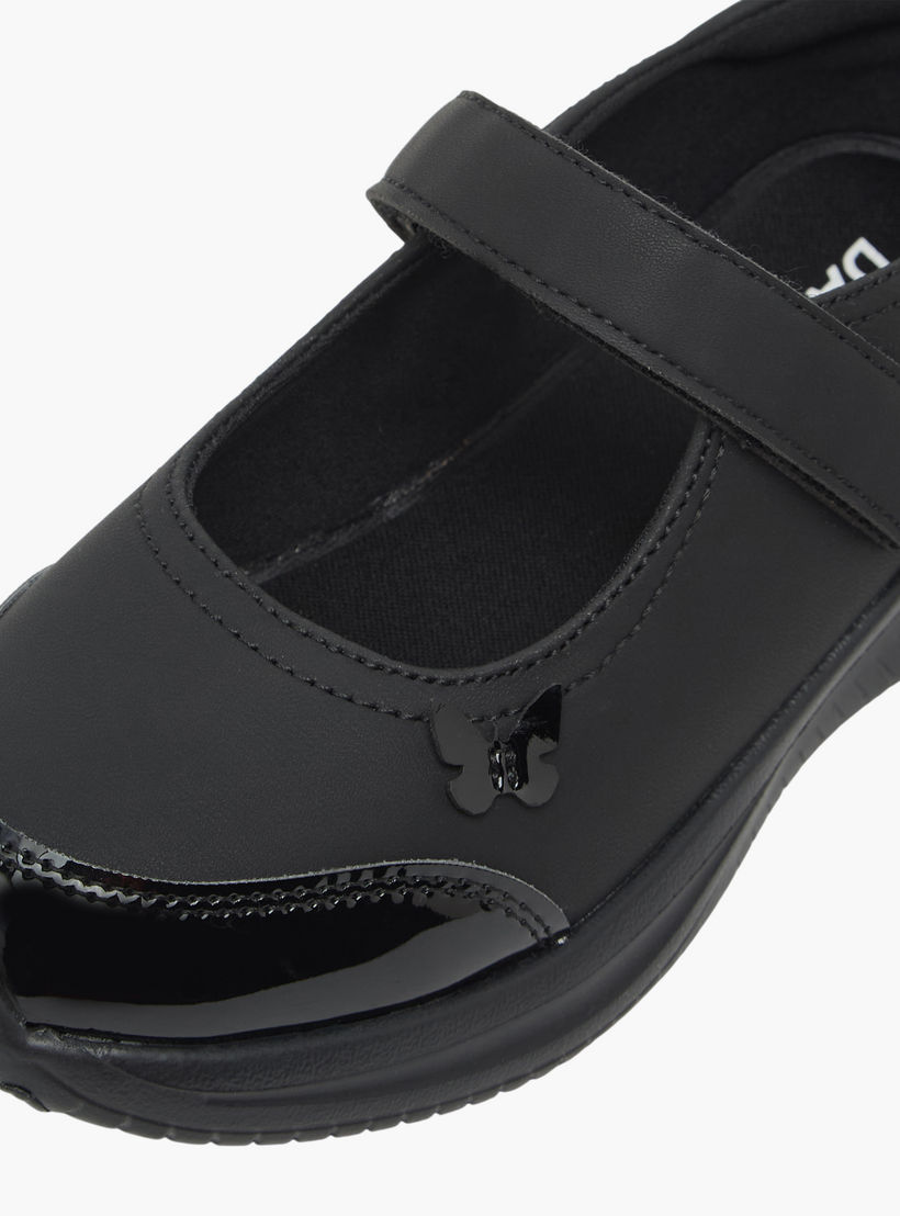 Dash Girls Hook & Loop Mary Jane School Shoes-girls-shoes-maryjanes-image-8
