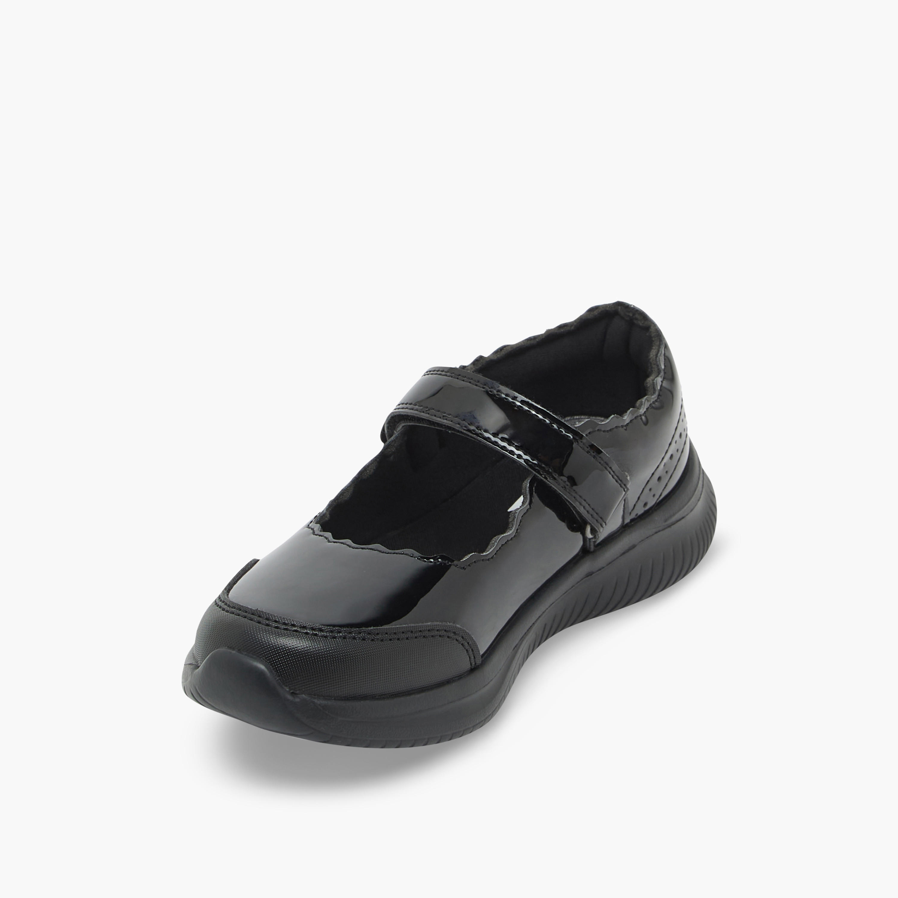 حذاء مدرسة ماري جين بشريط لاصق للبنات من داش-girls-shoes-maryjanes-image-4