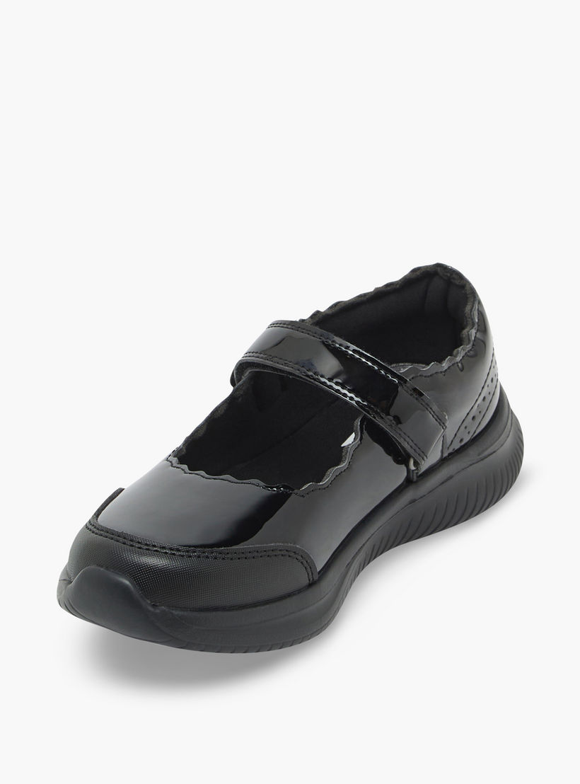 حذاء مدرسة ماري جين بشريط لاصق للبنات من داش-girls-shoes-maryjanes-image-4