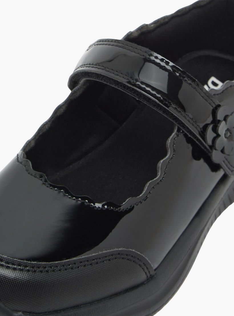 حذاء مدرسة ماري جين بشريط لاصق للبنات من داش-girls-shoes-maryjanes-image-8