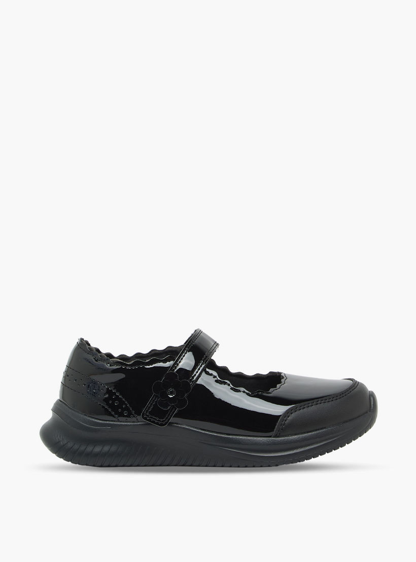 Dash Girls Hook & Loop Mary Jane School Shoes-girls-shoes-maryjanes-image-3