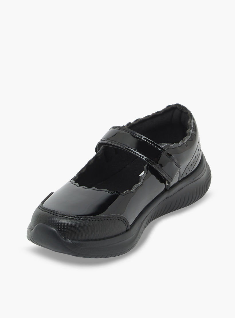 Dash Girls Hook & Loop Mary Jane School Shoes-girls-shoes-maryjanes-image-4