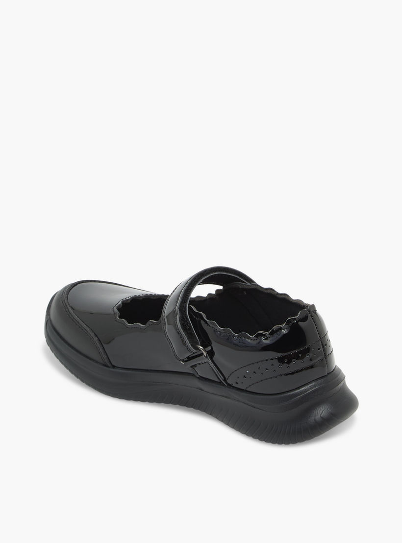 Dash Girls Hook & Loop Mary Jane School Shoes-girls-shoes-maryjanes-image-5