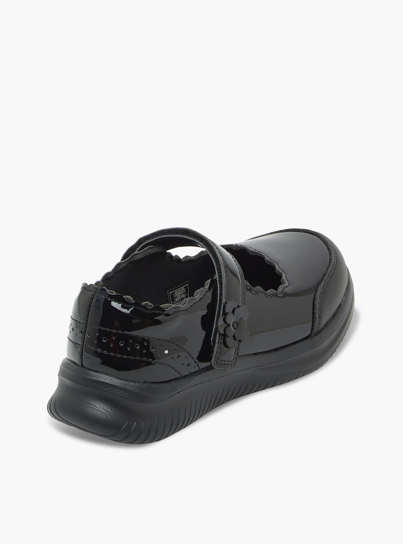 Dash Girls Hook & Loop Mary Jane School Shoes-girls-shoes-maryjanes-image-6