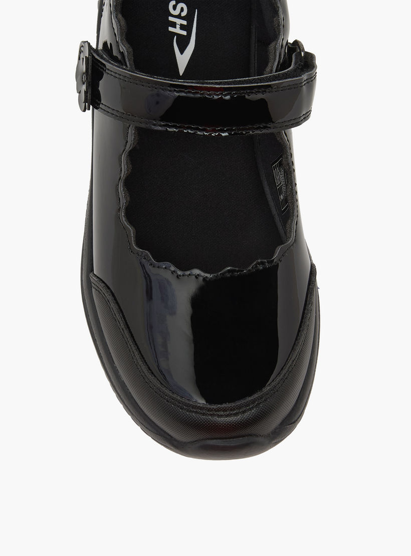Dash Girls Hook & Loop Mary Jane School Shoes-girls-shoes-maryjanes-image-7