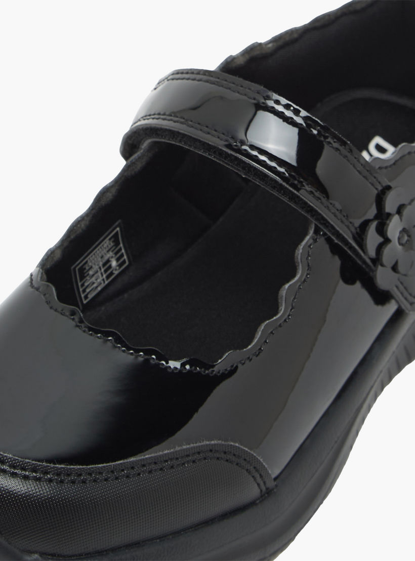 Dash Girls Hook & Loop Mary Jane School Shoes-girls-shoes-maryjanes-image-8