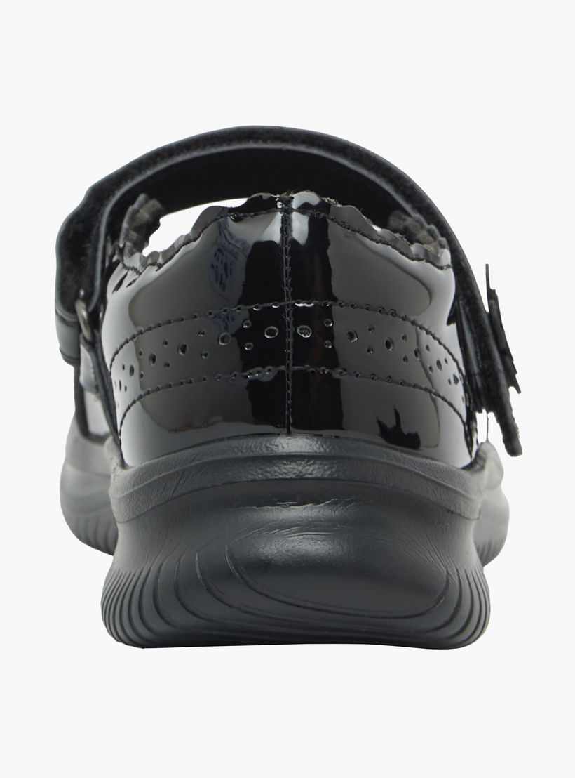 Dash Girls Hook & Loop Mary Jane School Shoes-girls-shoes-maryjanes-image-9