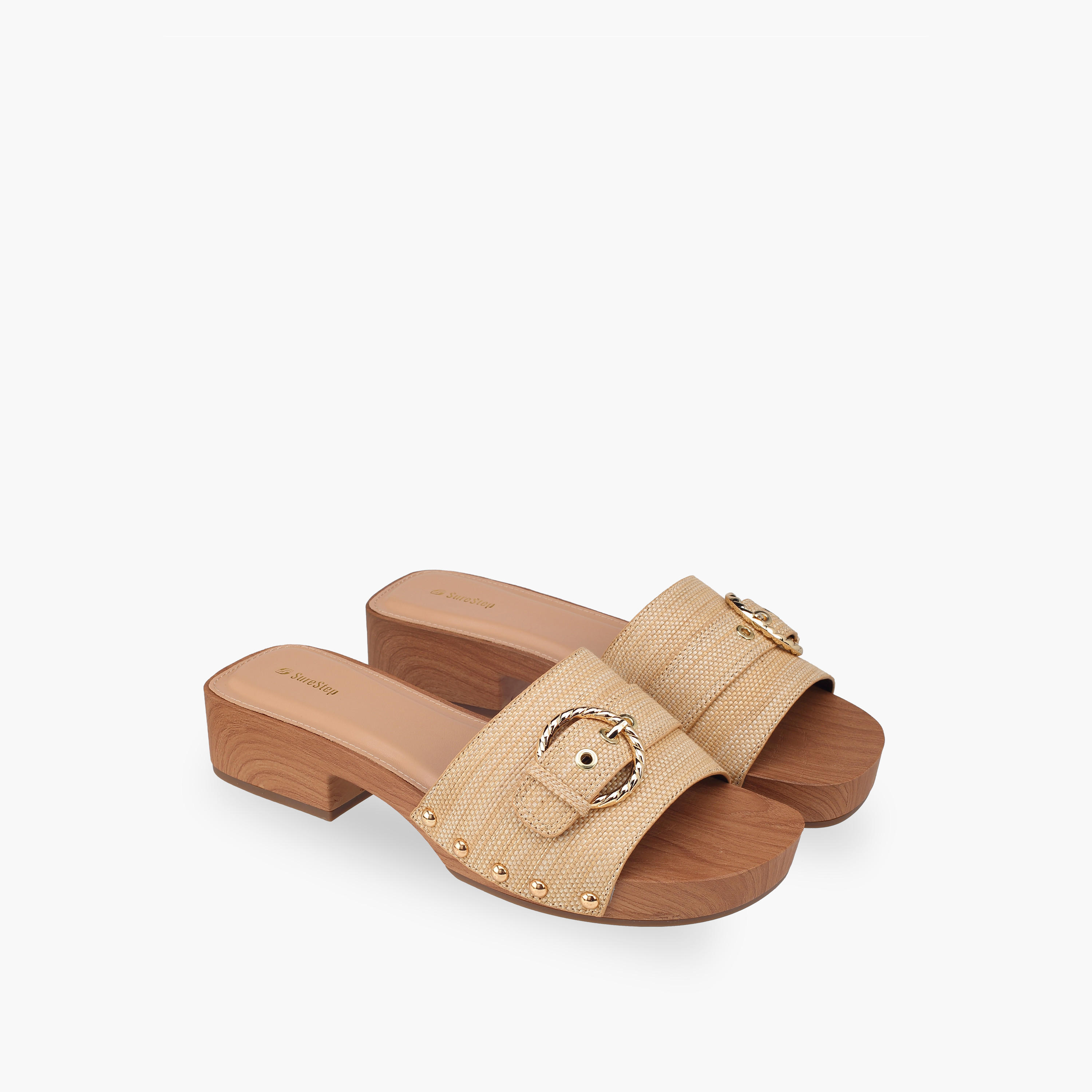صندل خفيف الوزن بكعب عريض مرصع بزينة إبزيم للنساء من شورستيب-women-shoes-sandals-heeled-image-6