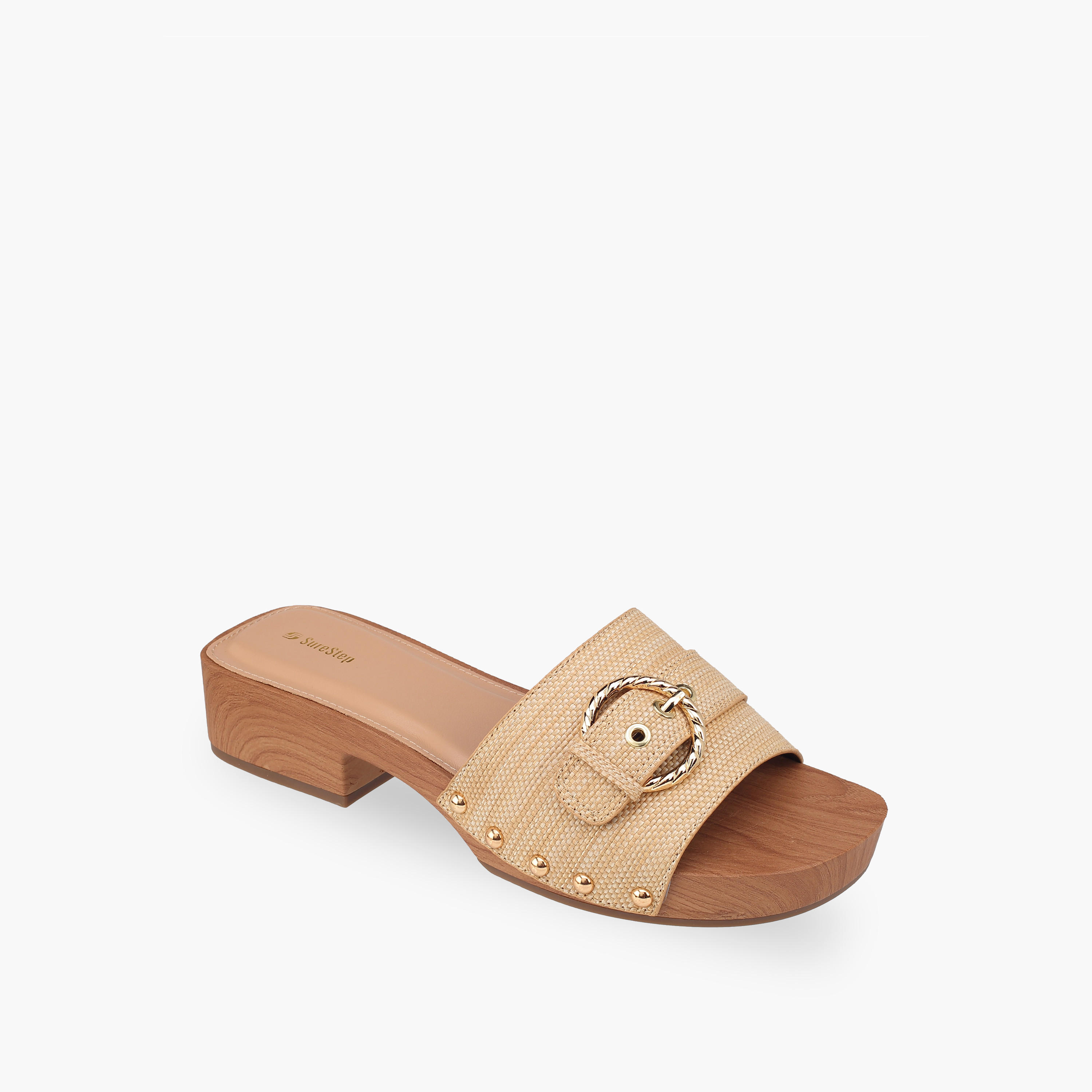 صندل خفيف الوزن بكعب عريض مرصع بزينة إبزيم للنساء من شورستيب-women-shoes-sandals-heeled-image-7