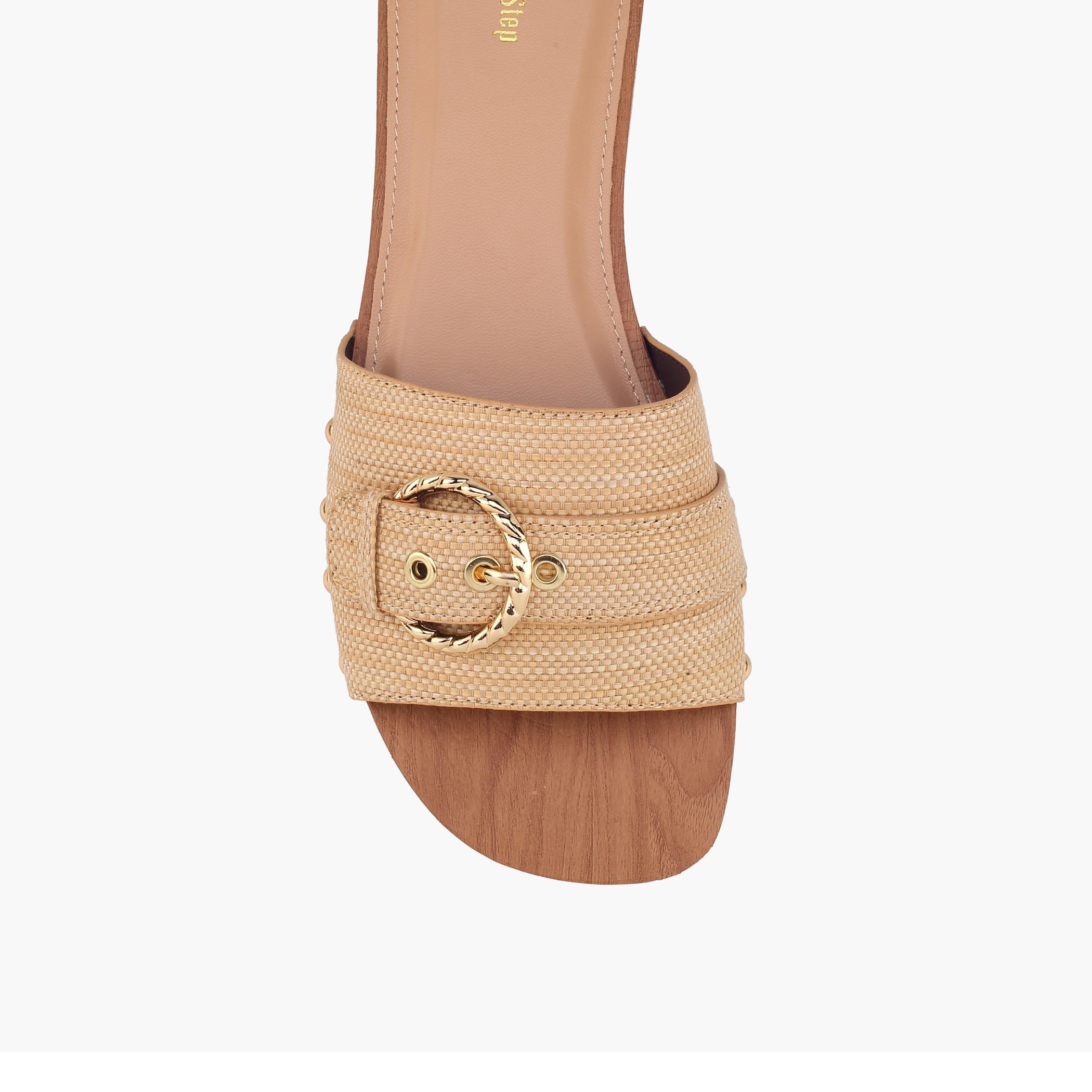 صندل خفيف الوزن بكعب عريض مرصع بزينة إبزيم للنساء من شورستيب-women-shoes-sandals-heeled-image-9