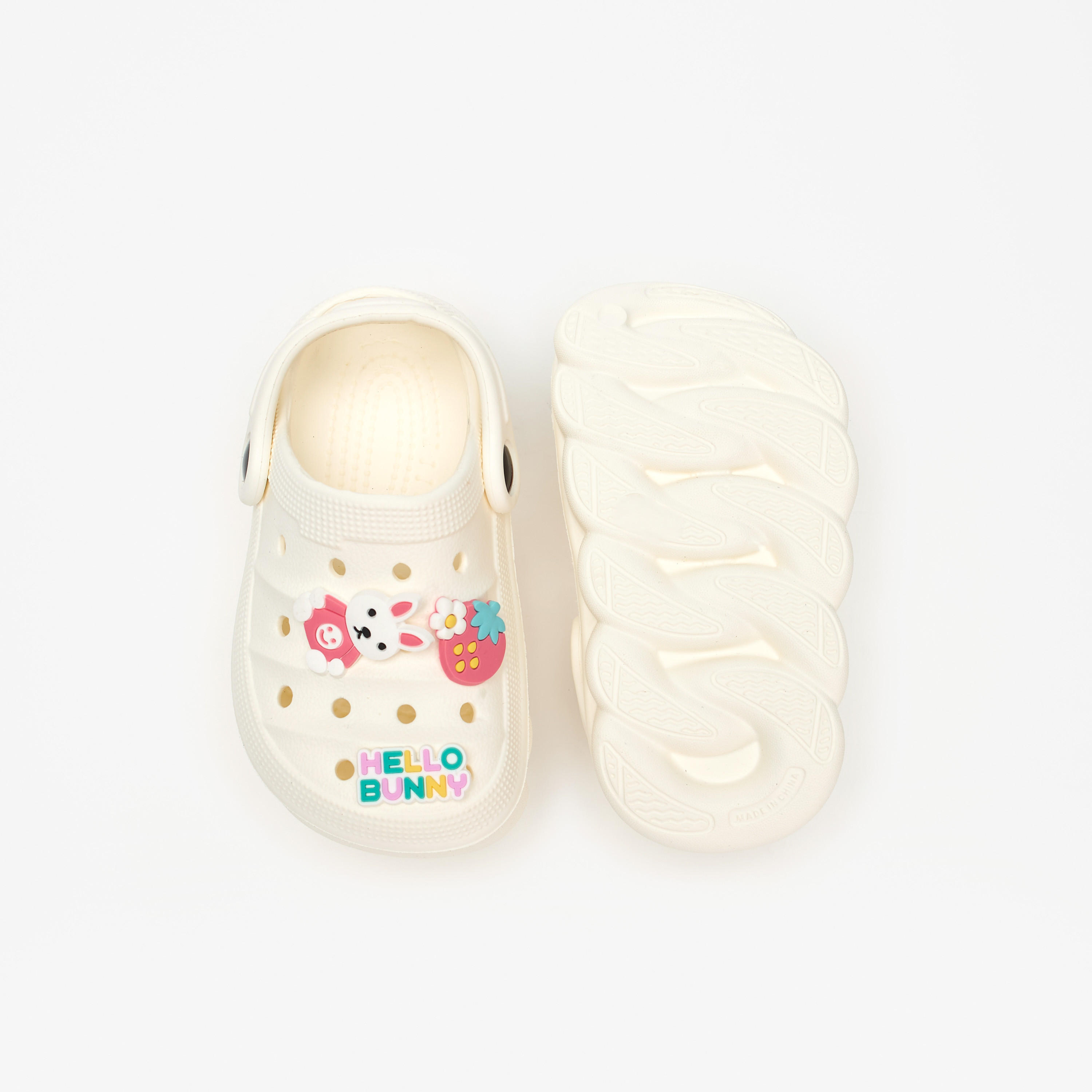 صندل كلوج بزينة أرنب وحزام خلفي من أكوا-girls-shoes-flipflopsandslides-image-2