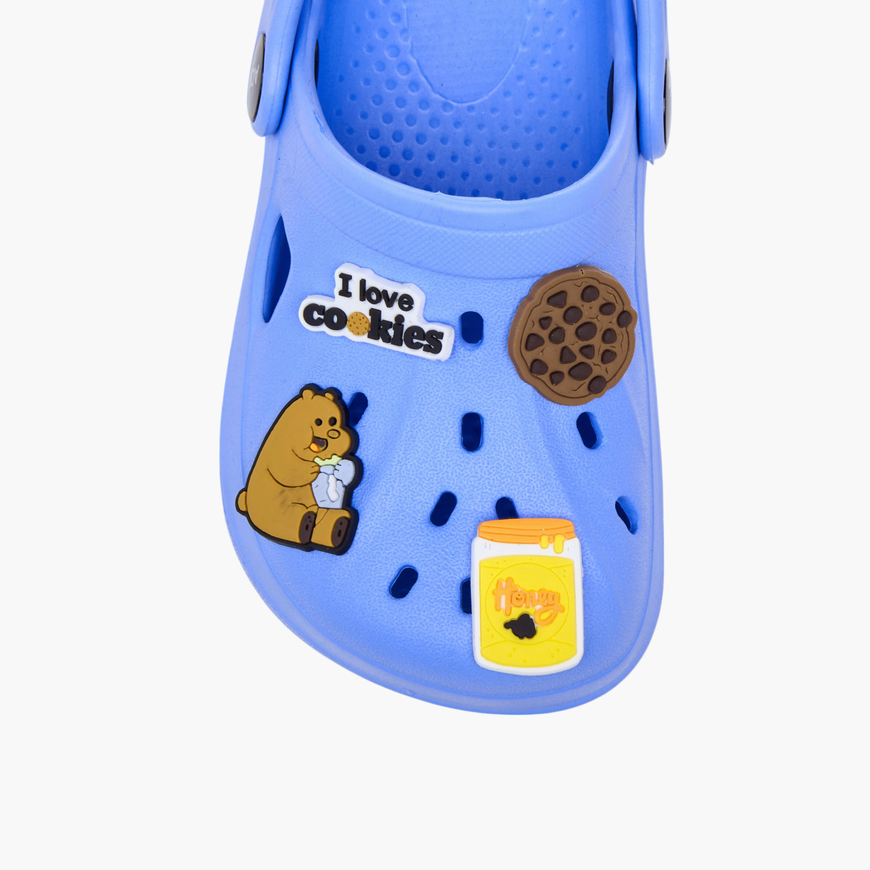 Aqua Accent Detail Clogs with Backstrap-boys-shoes-sandals-image-4