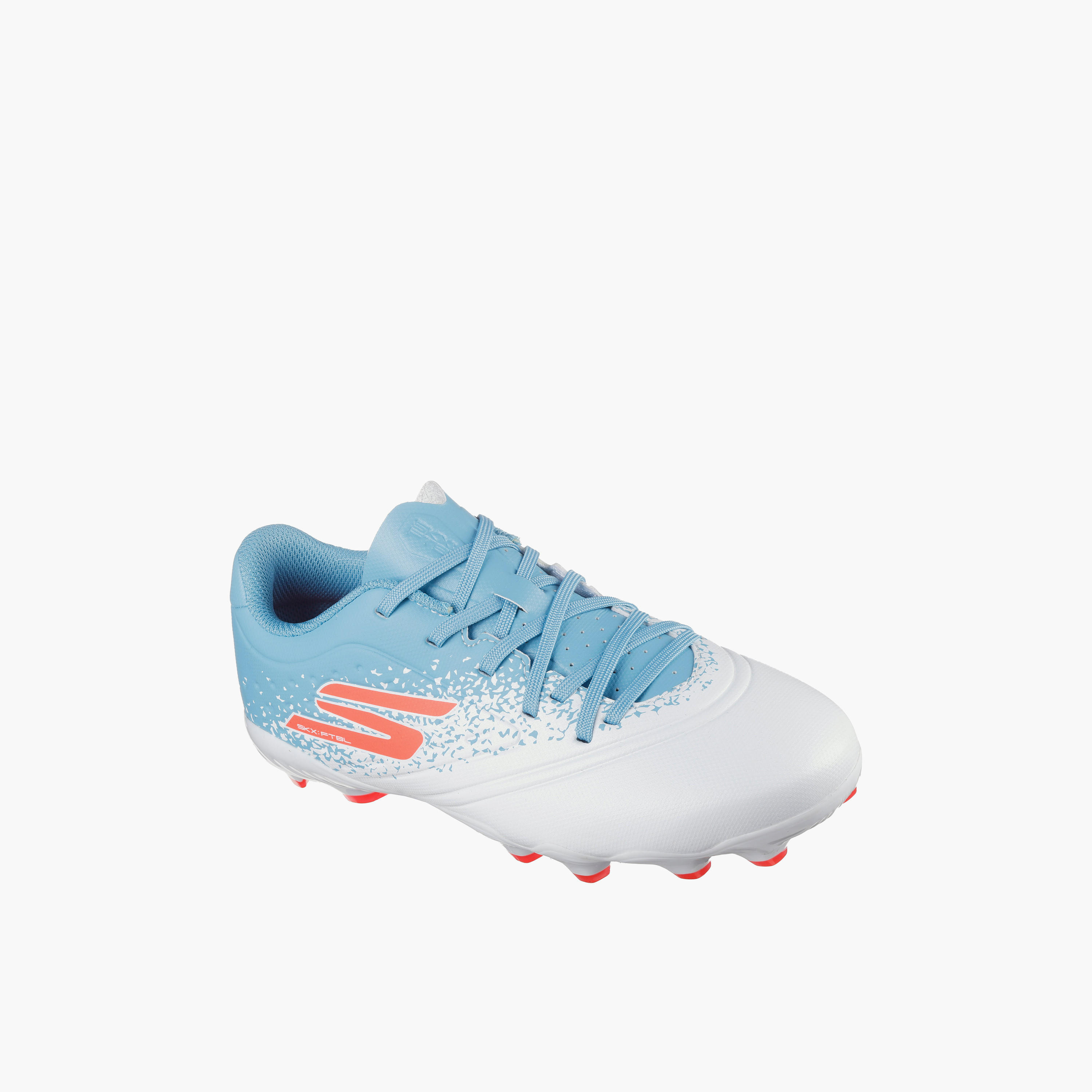 Skechers Boys JR YOUTH FG Lace-Up Football Firm Ground Shoes - 252060L-WTQP-C-girls-shoes-sports-image-1