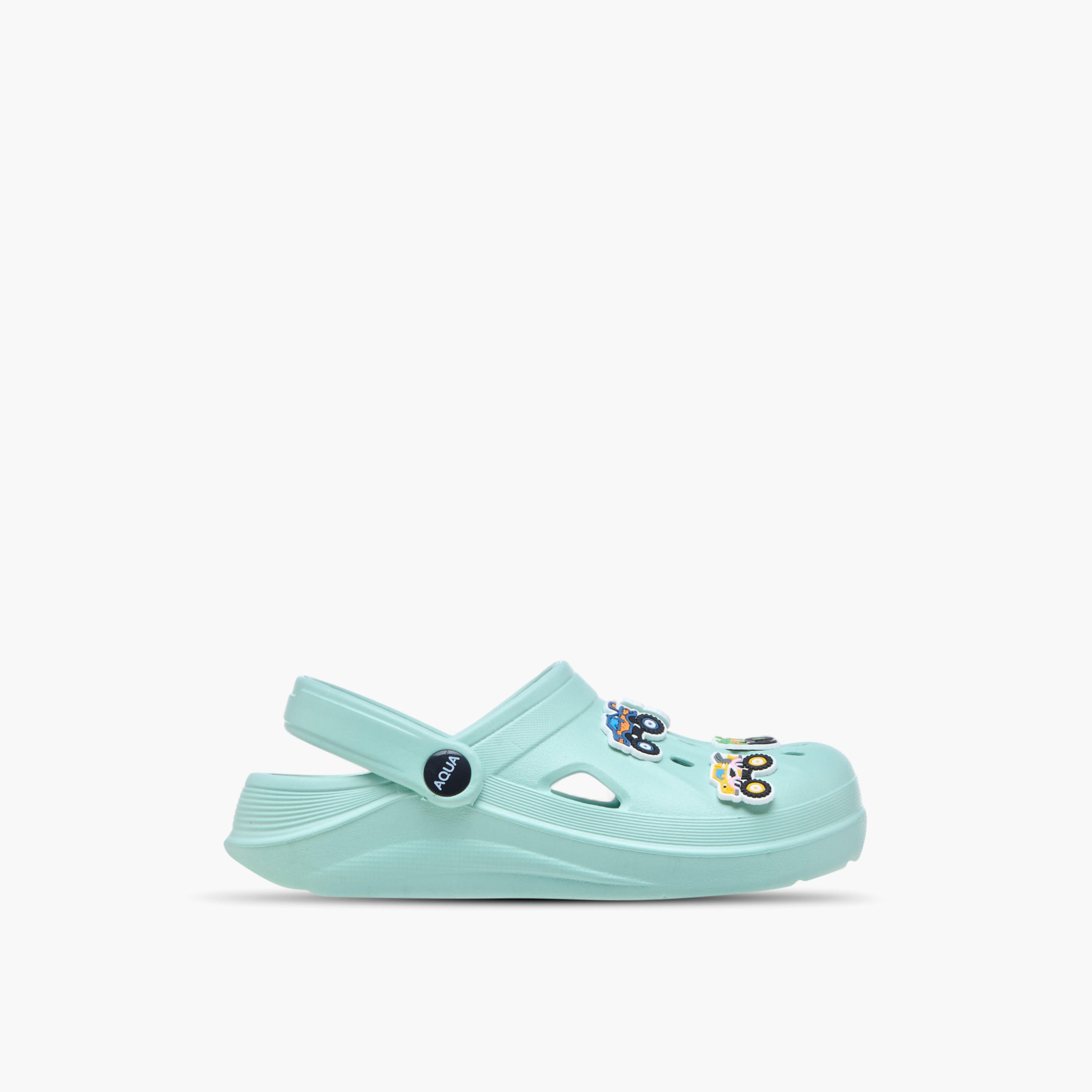 Aqua Monster Truck Accent Clogs with Backstrap-boys-shoes-sandals-image-3