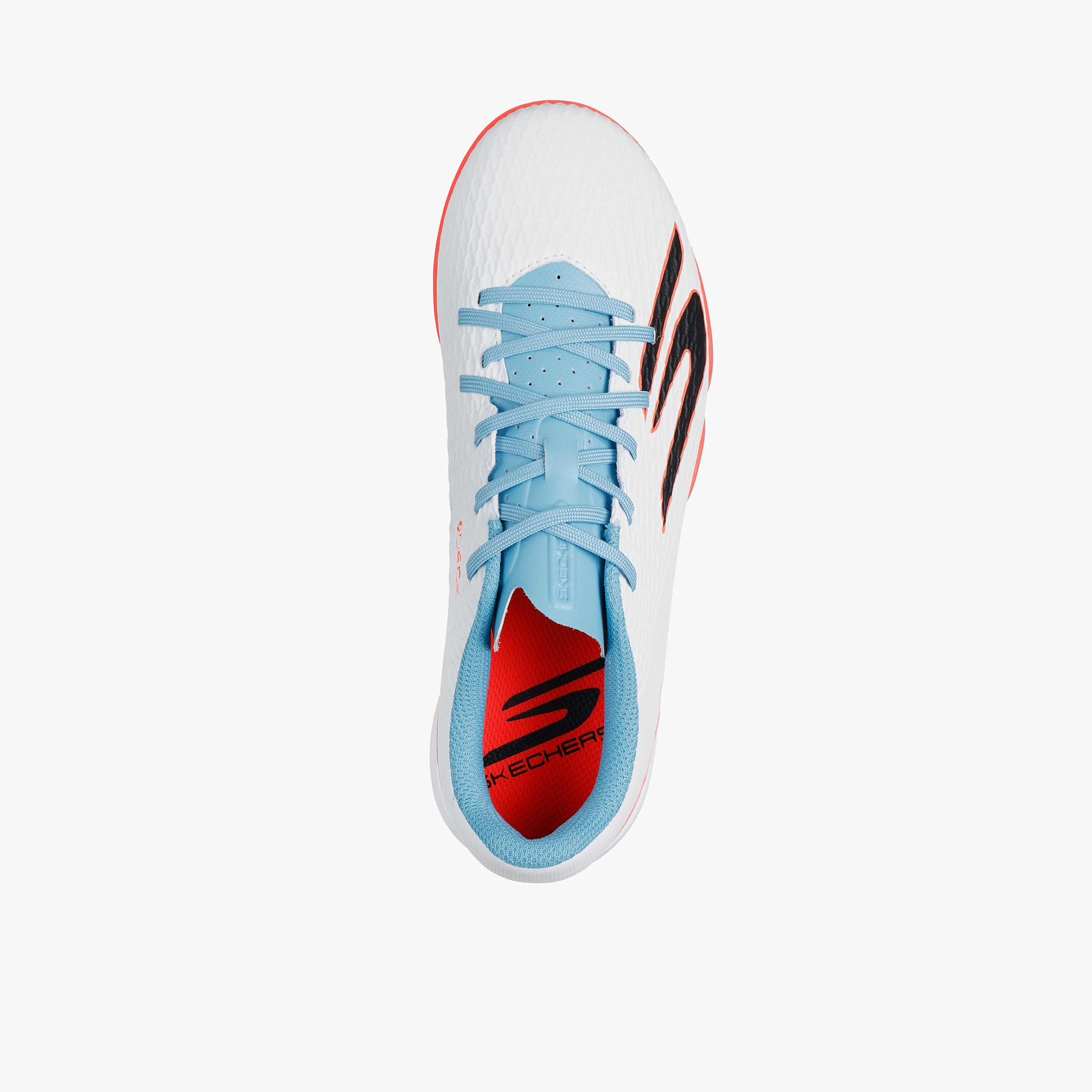Skechers Boys JR YOUTH TF Lace-Up Football Turf Shoes - 252164L-WTQP-CP-girls-shoes-sports-image-2