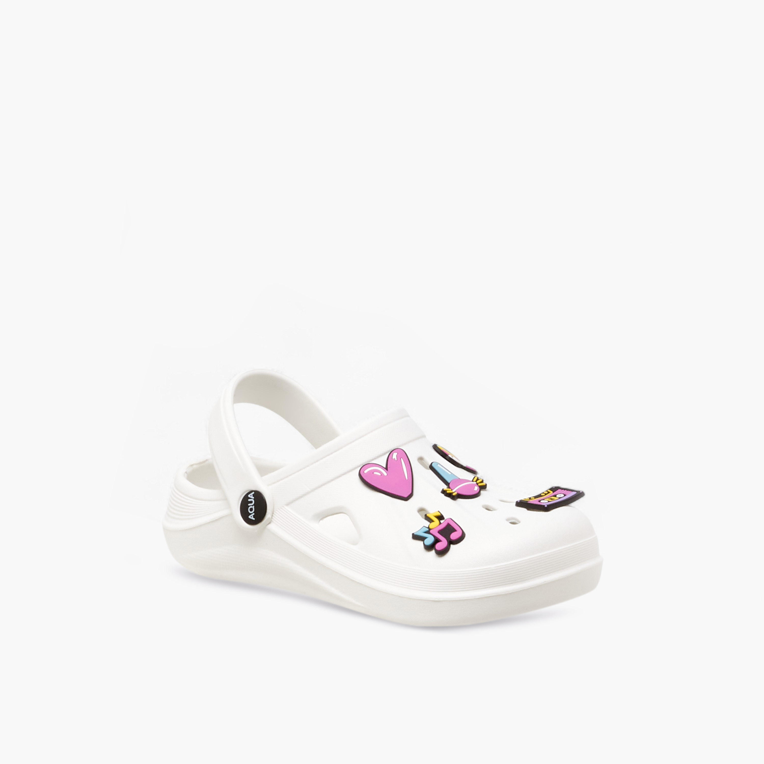 Aqua Girls Jibbitz Accent Clogs-girls-shoes-sandals-image-2