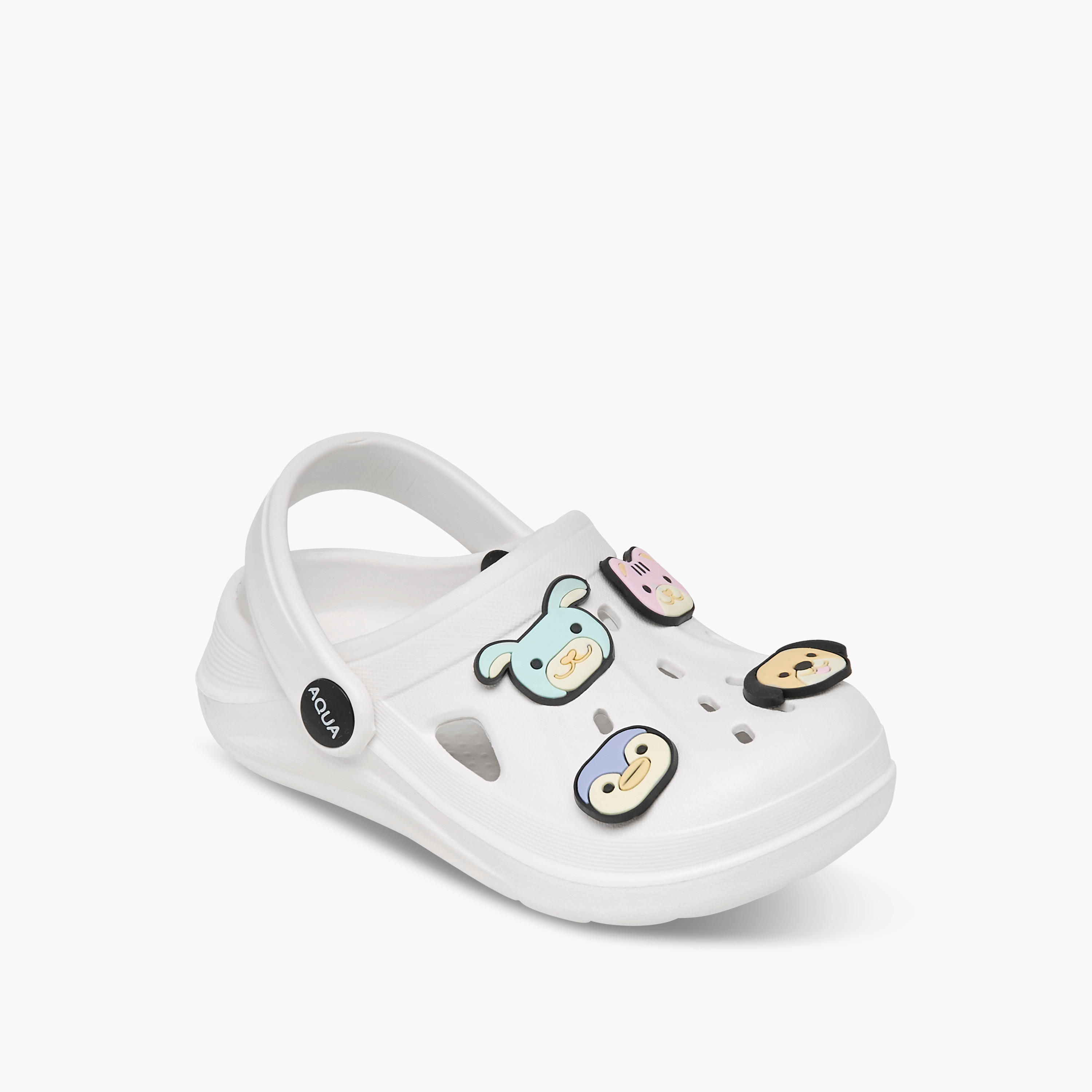 Aqua  Animal Accents Clogs with Backstrap-boys-shoes-sandals-image-2