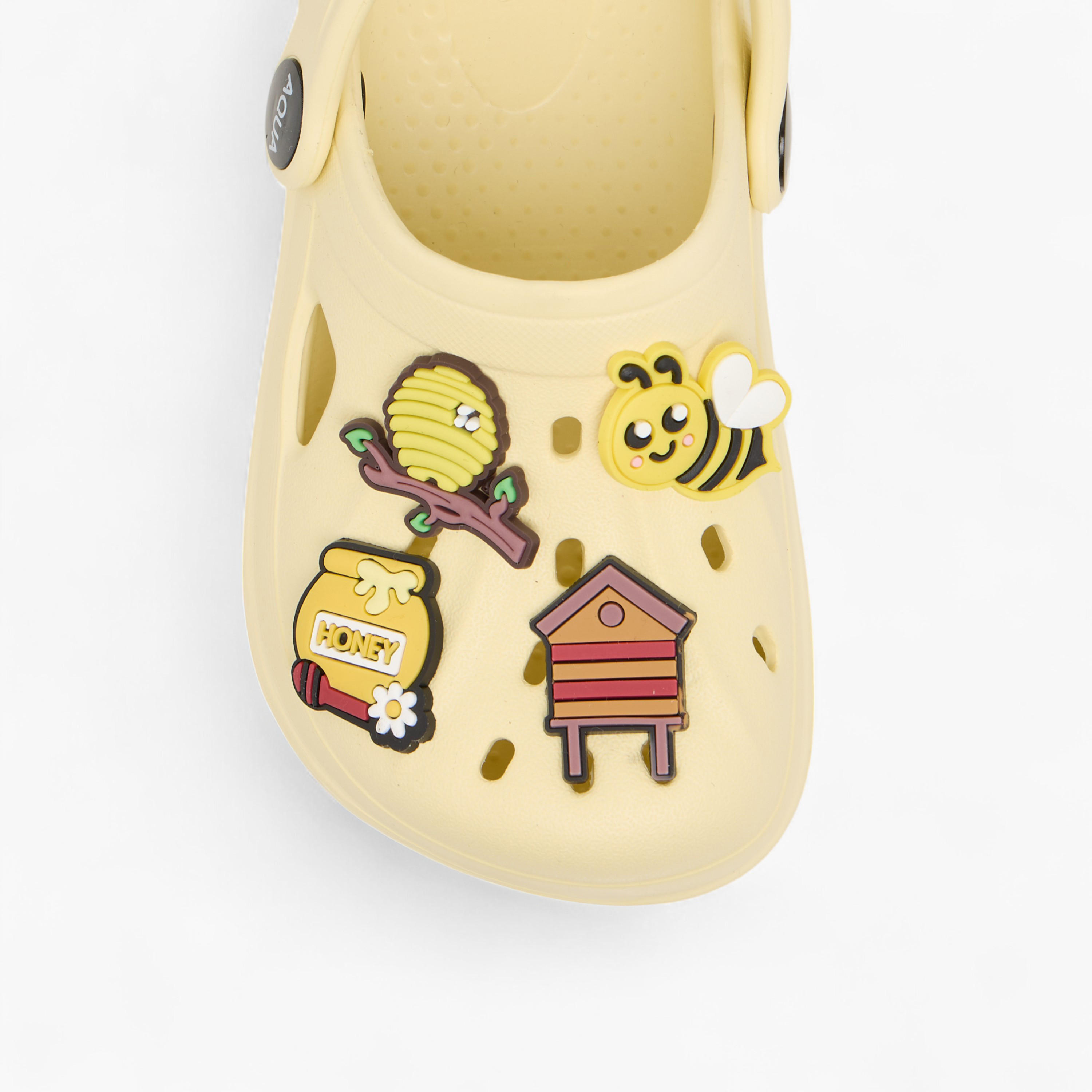 Aqua Jibbitz Accent Clogs with Backstrap-boys-shoes-sandals-image-4