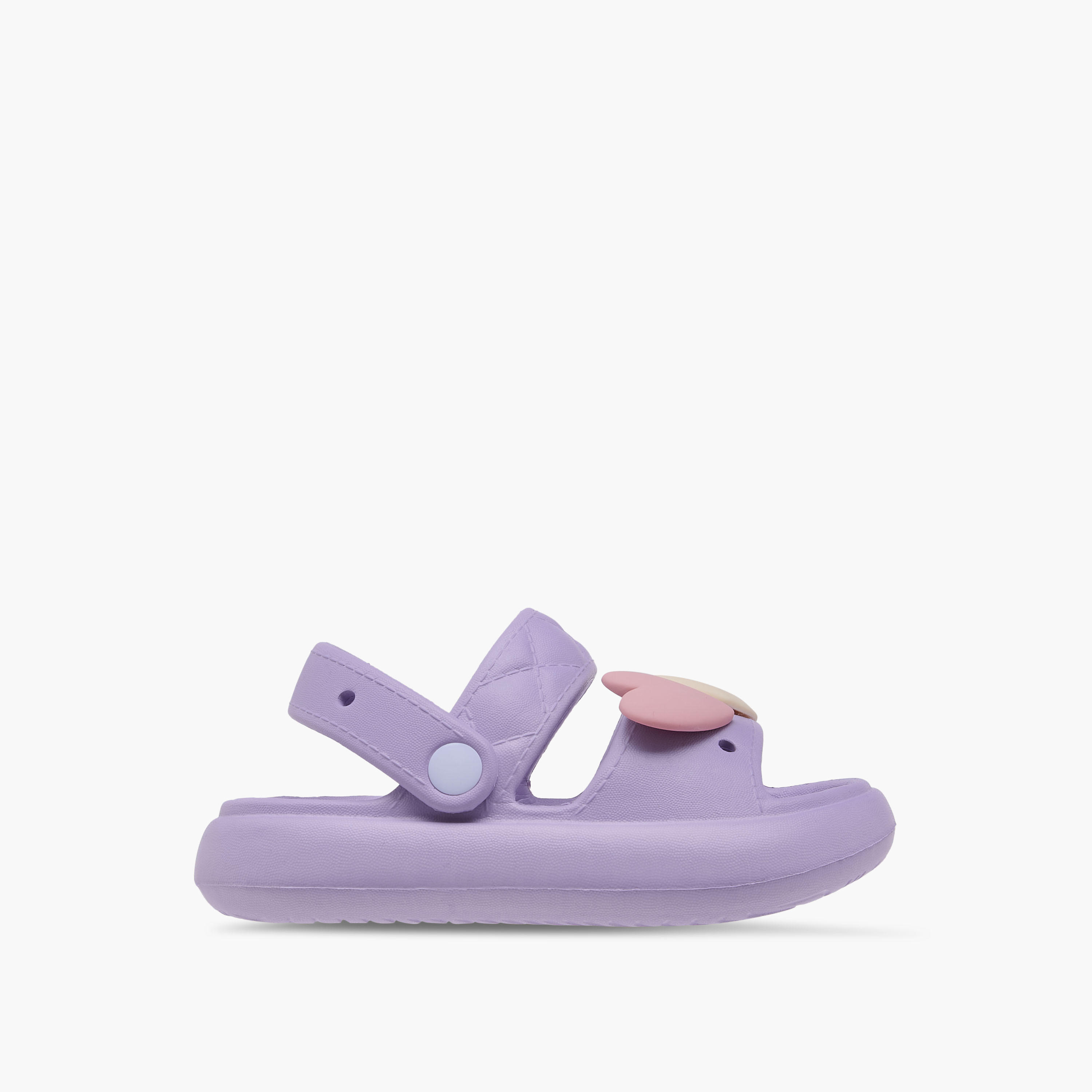 Aqua Heart Jibbitz Slides with Backstrap-girls-shoes-sandals-image-3