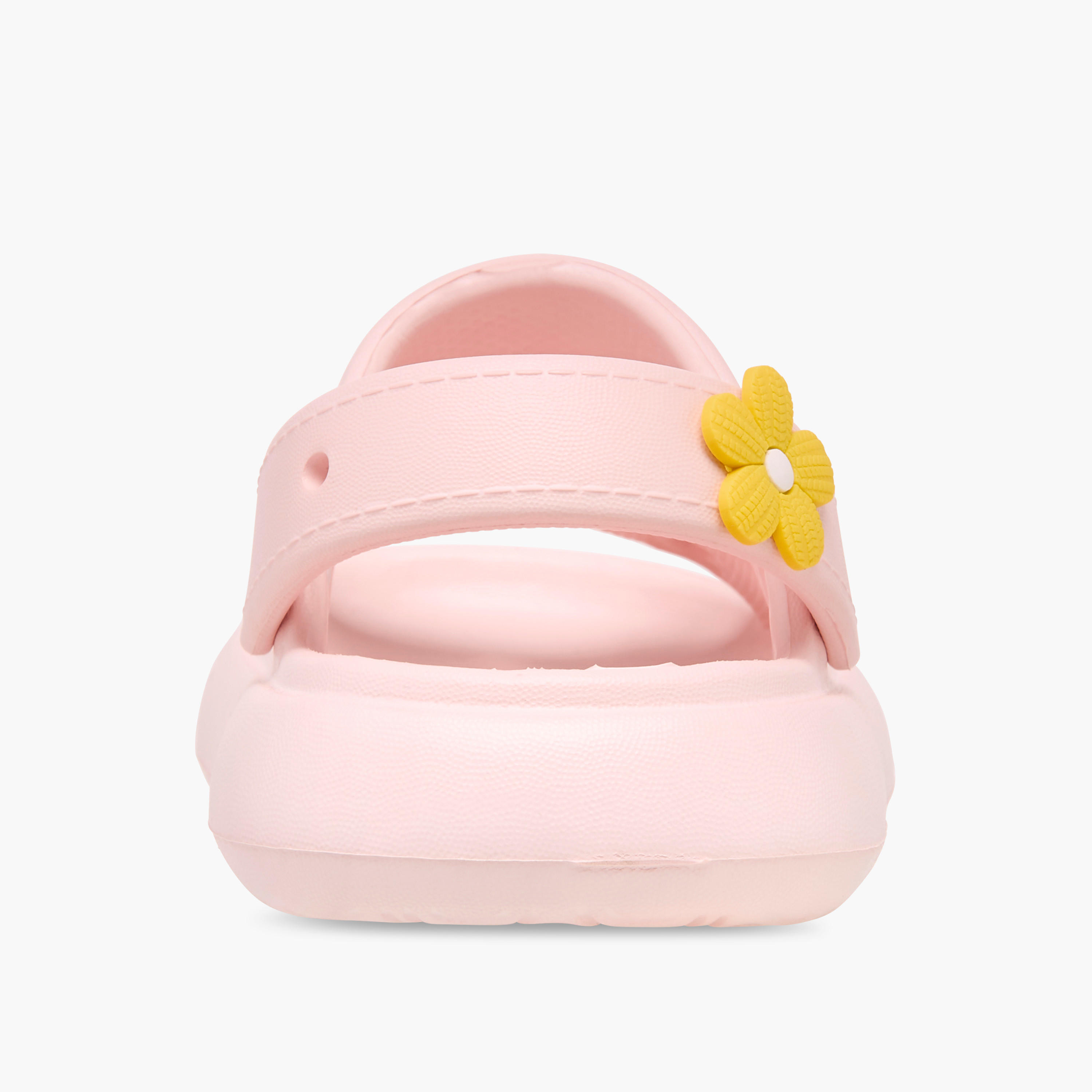 Aqua Flower Accent Sandals with Backstrap-girls-shoes-sandals-image-6