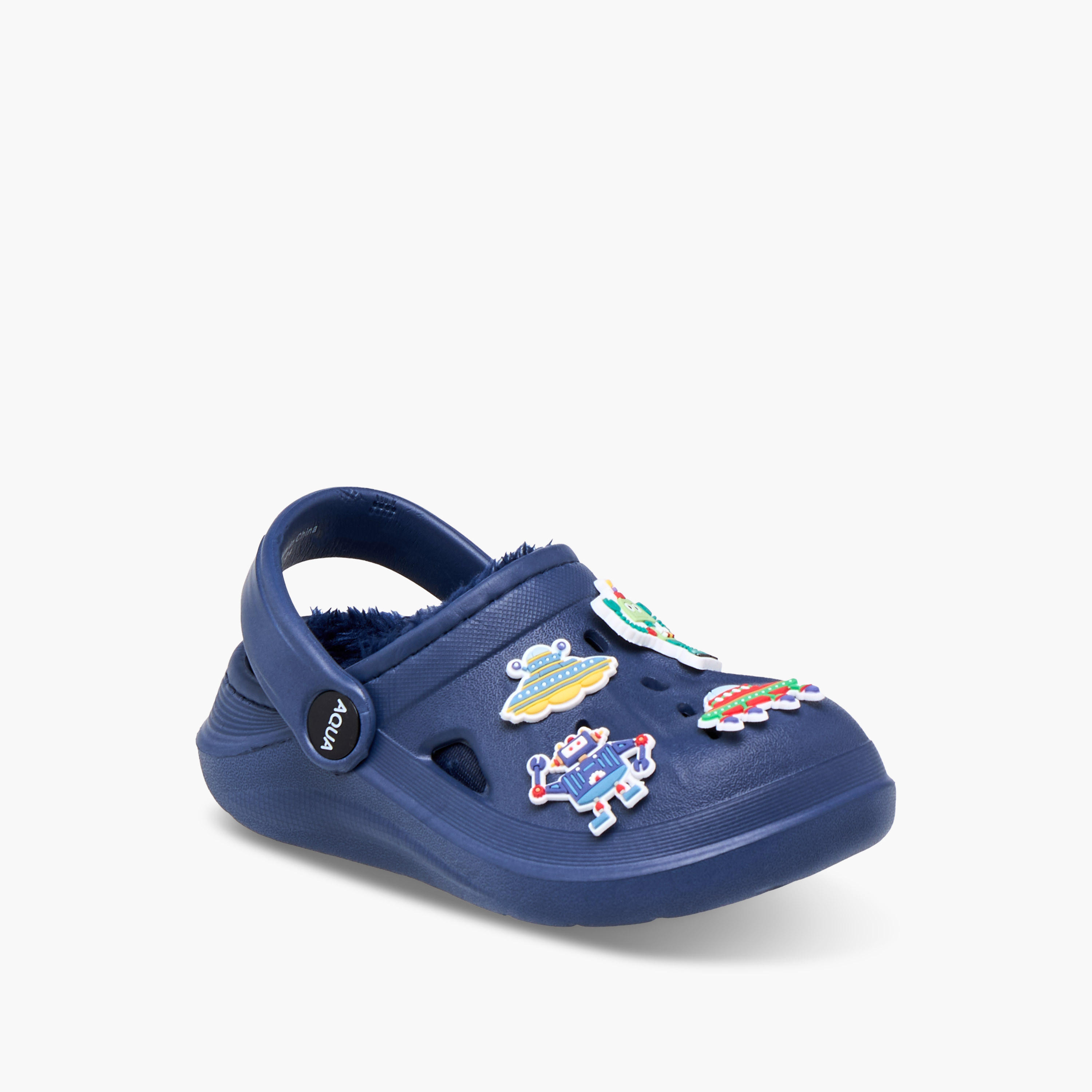 صندل كلوج بحزام خلفي وفرو صناعي وجيبيتز من أكوا-boys-shoes-sandals-image-2