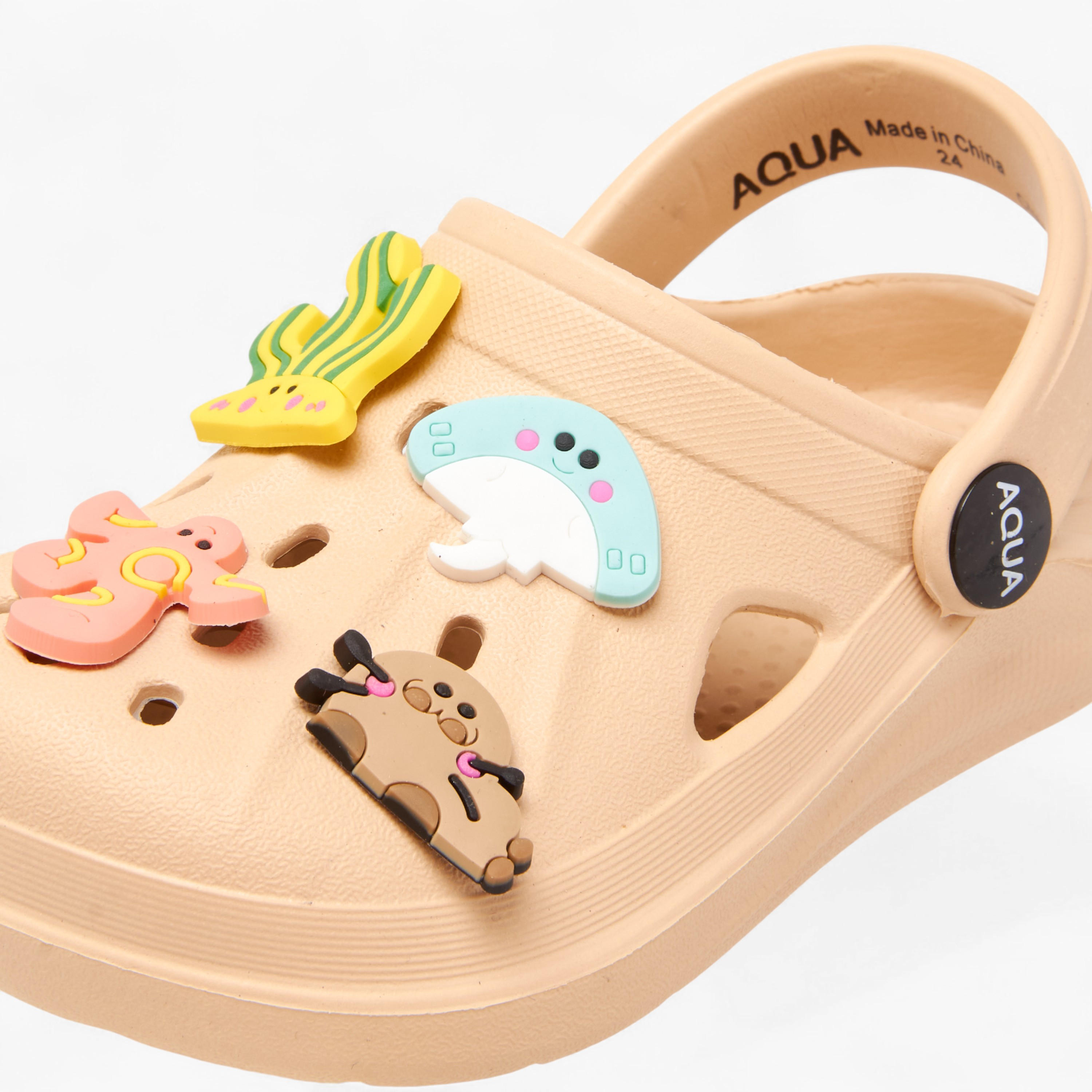 Aqua Boys Jibbitz Accent Clogs-boys-shoes-sandals-image-4