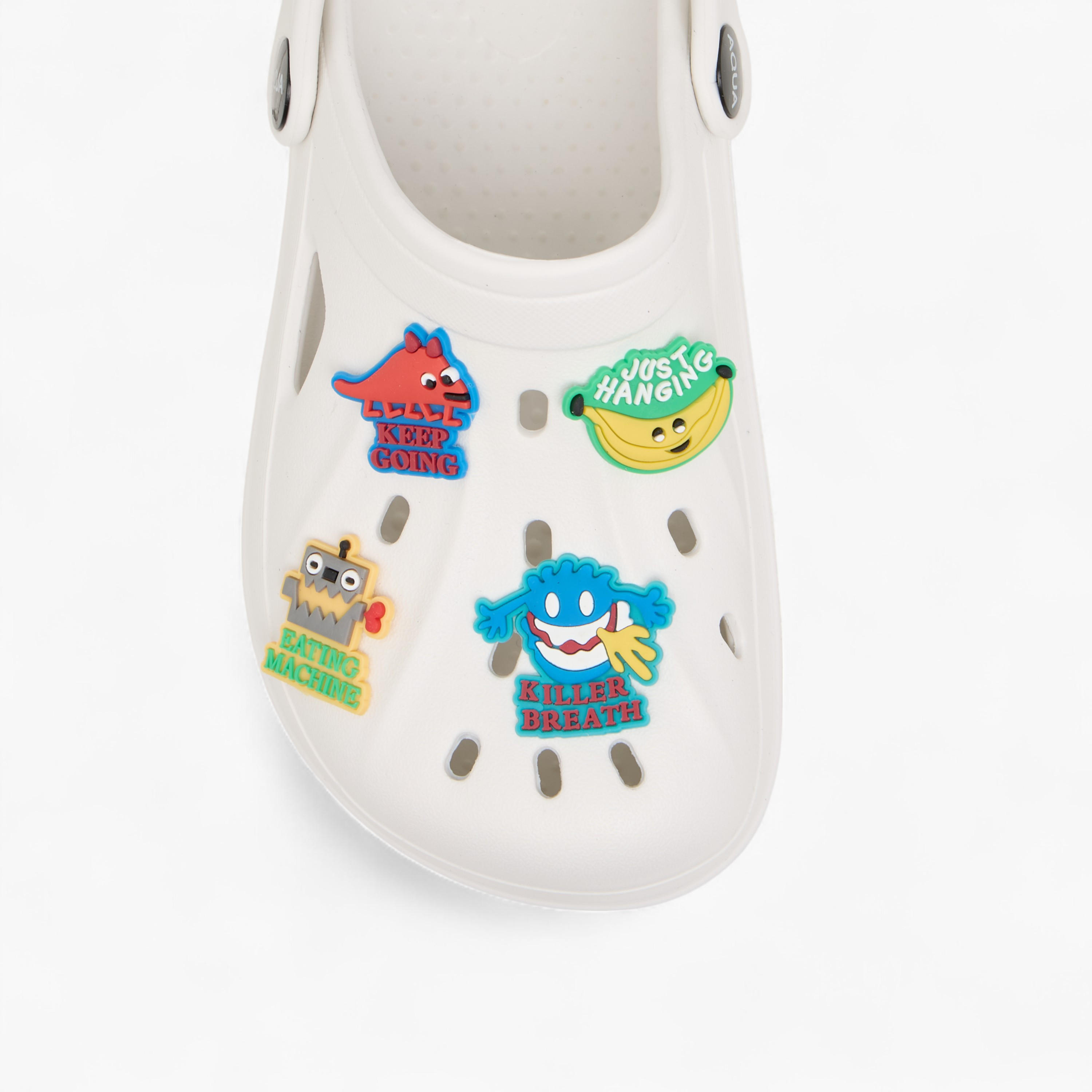 Aqua Jibbitz Detail Clogs with Backstrap-boys-shoes-sandals-image-4